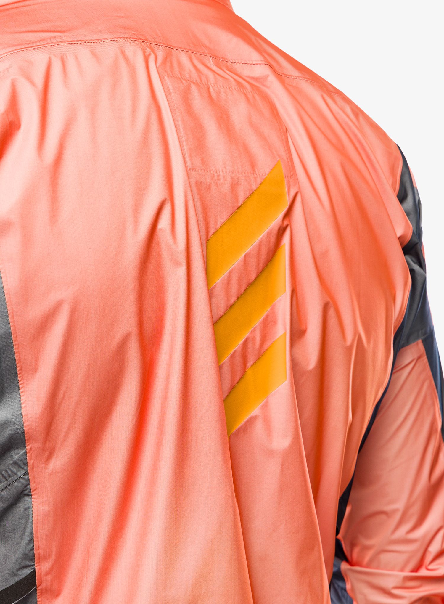 Tekaška jakna adidas TERREX Agravic 3L Pro Rain Jacket - semi impact orange