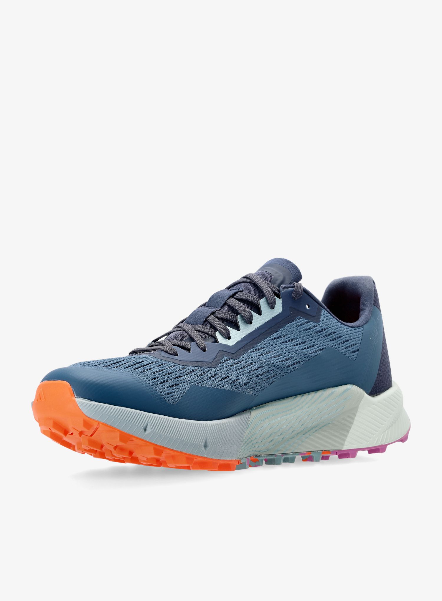 Moški tekaški čevlji adidas TERREX Agravic Flow 2 - wonder steel/magic grey