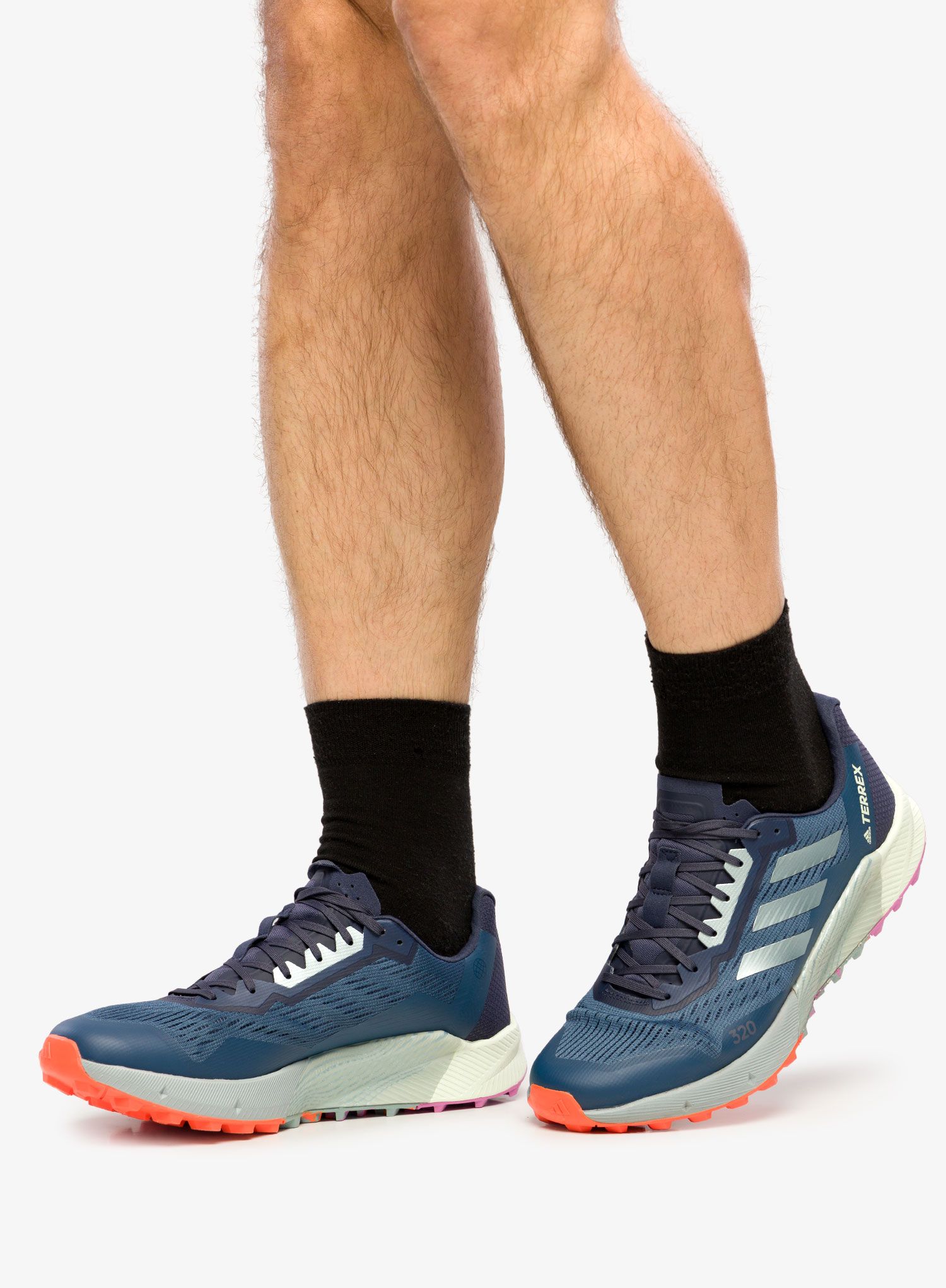 Moški tekaški čevlji adidas TERREX Agravic Flow 2 - wonder steel/magic grey