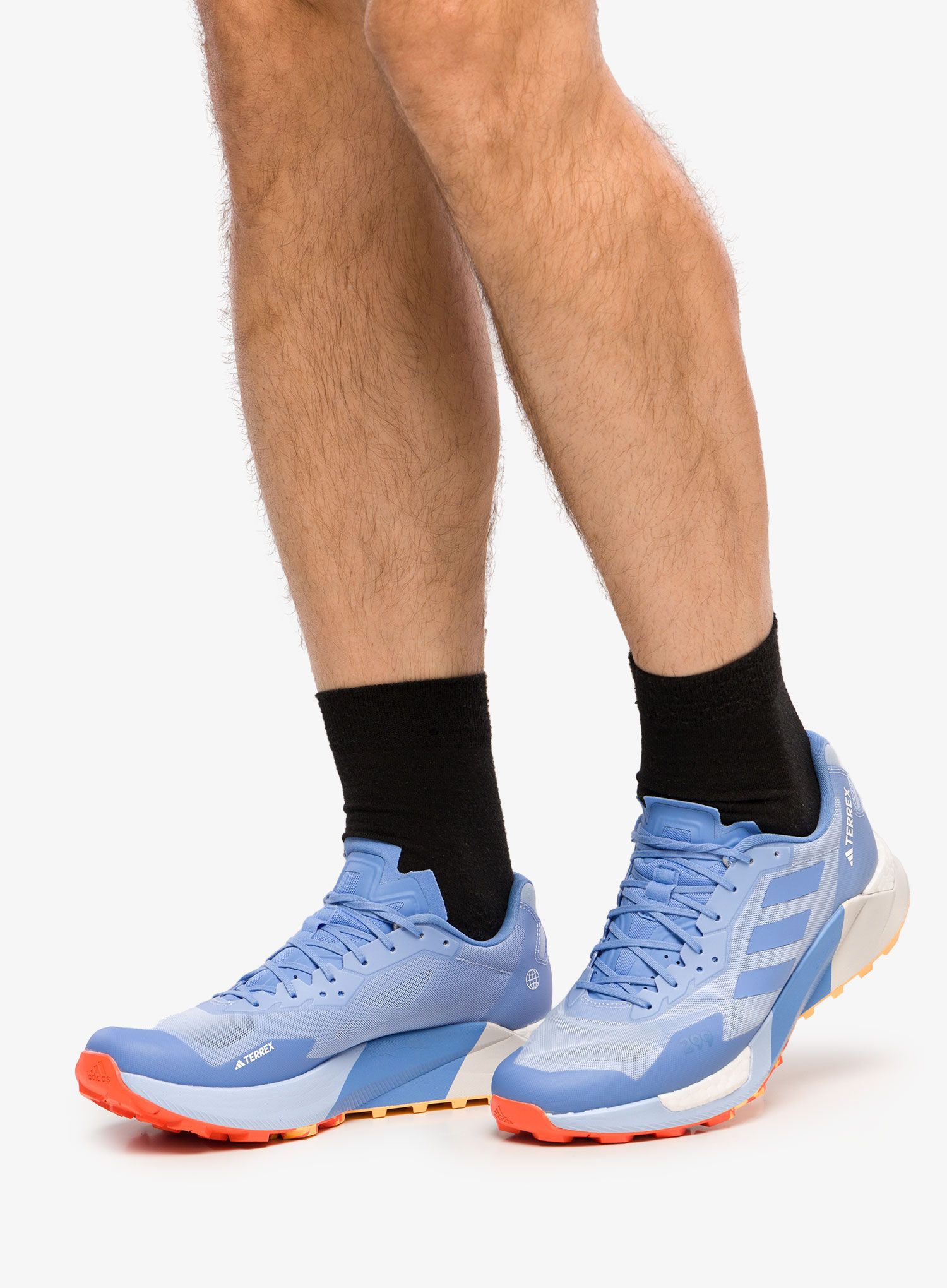 Moški tekaški čevlji adidas TERREX Agravic Ultra - blue/blue/orange