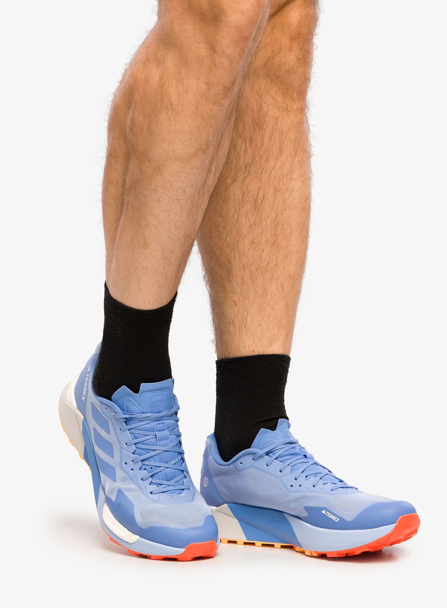 Moški tekaški čevlji adidas TERREX Agravic Ultra - blue/blue/orange