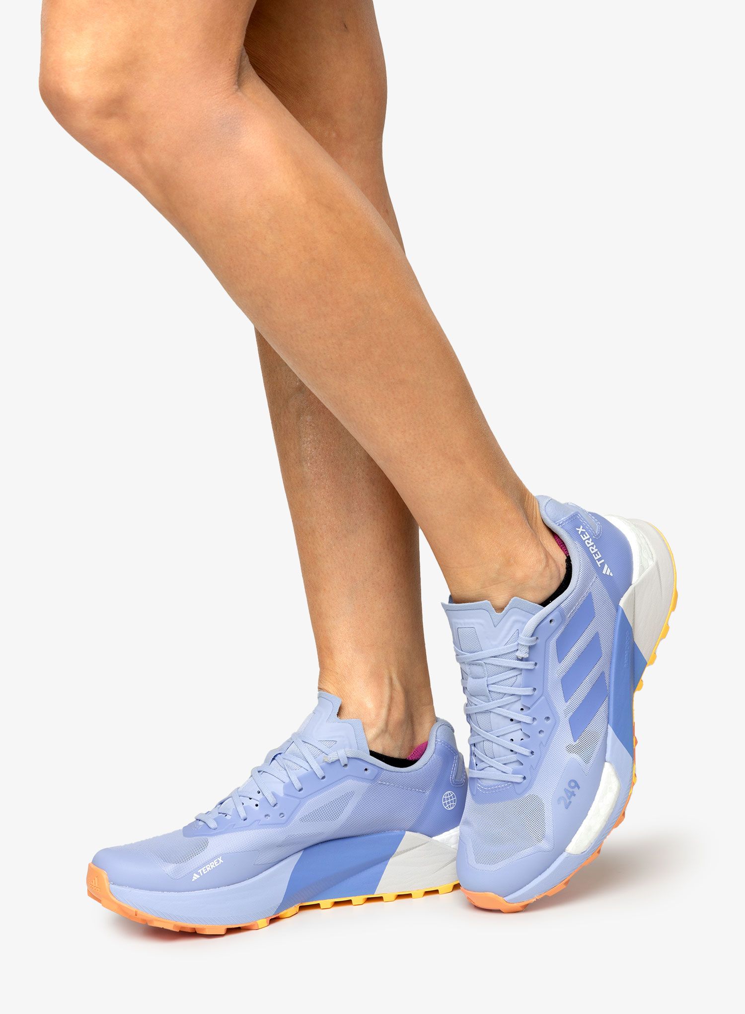 Ženski tekaški čevlji adidas TERREX Agravic Ultra - blue dawn/blue/coral