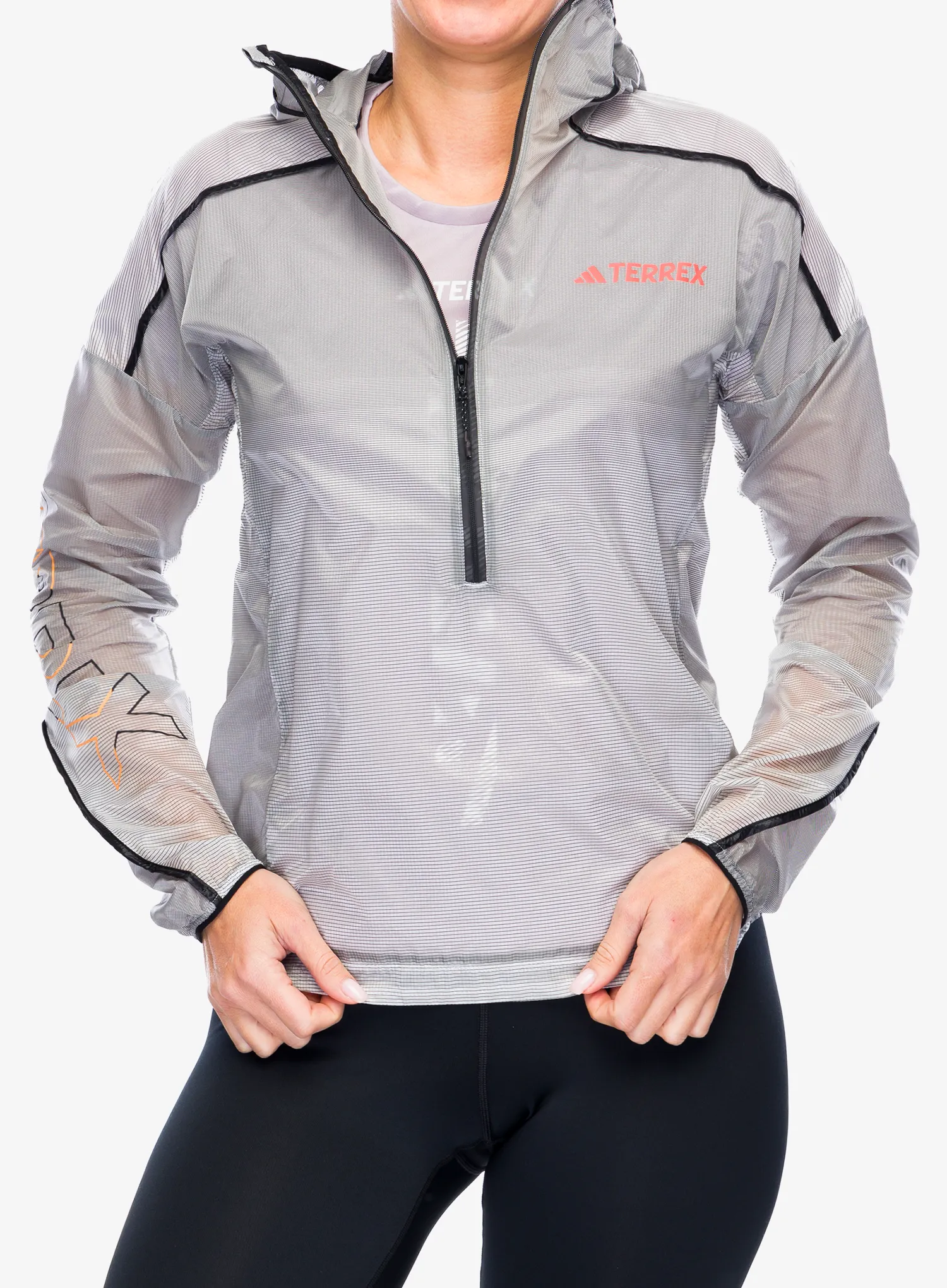 Ženska jakna za tek adidas TERREX Agravic Windweave Pro Windbreaker - non-dye