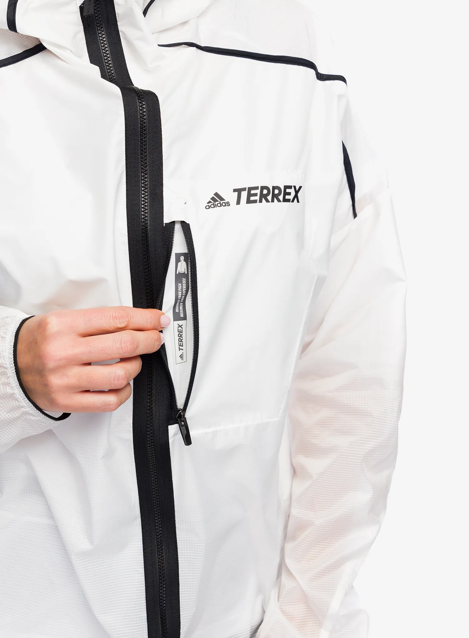 Ženska jakna adidas TERREX Agravic Windweave Wind Jacket - nondye
