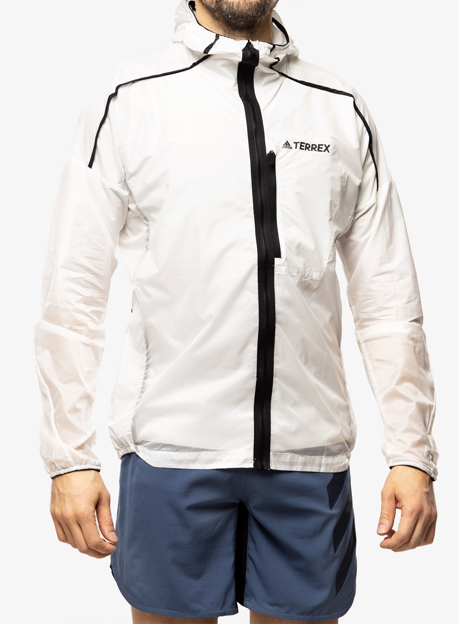Moška tekaška jakna adidas TERREX Agravic Windweave Wind Jacket - nondye