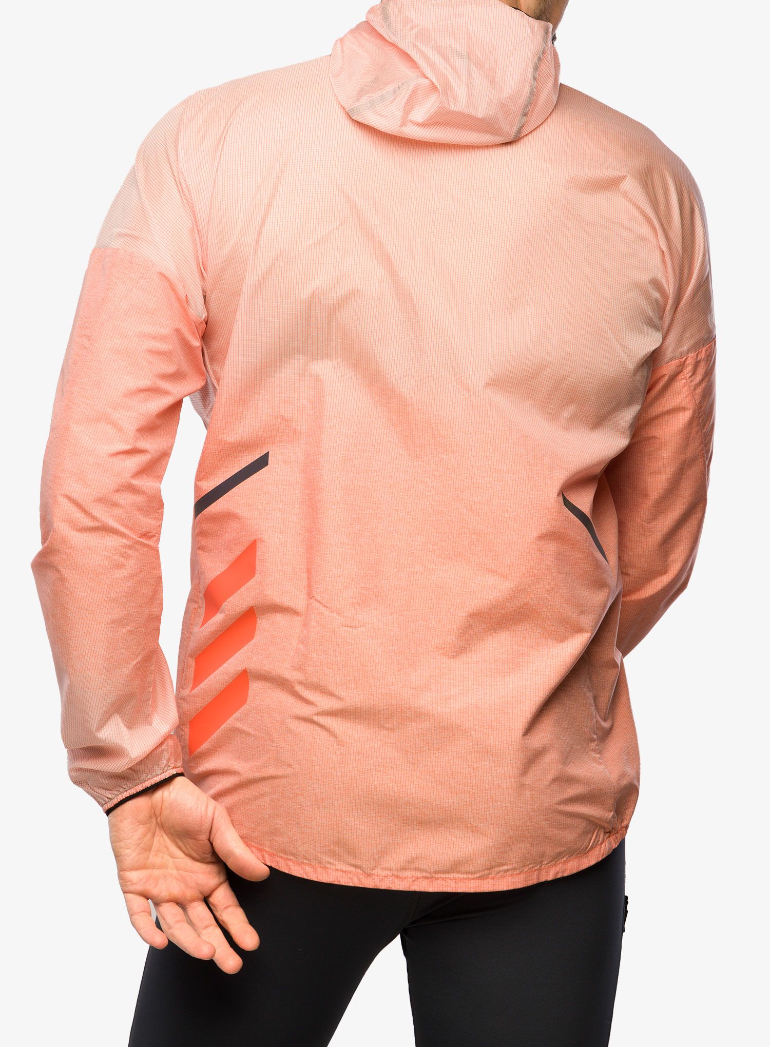 Tekaška jakna adidas TERREX Agravic Windweave Windbreaker - semi impact orange