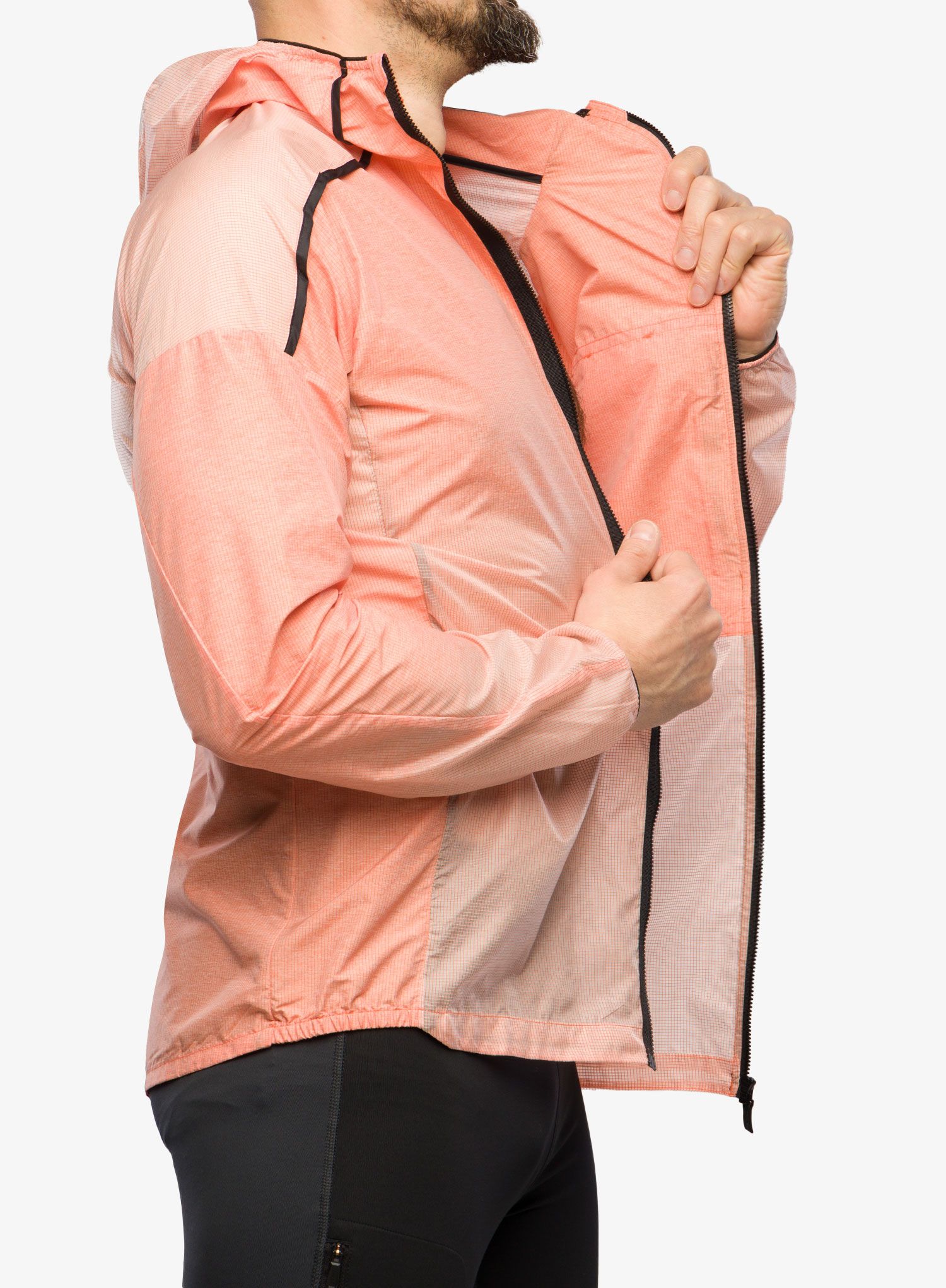 Tekaška jakna adidas TERREX Agravic Windweave Windbreaker - semi impact orange