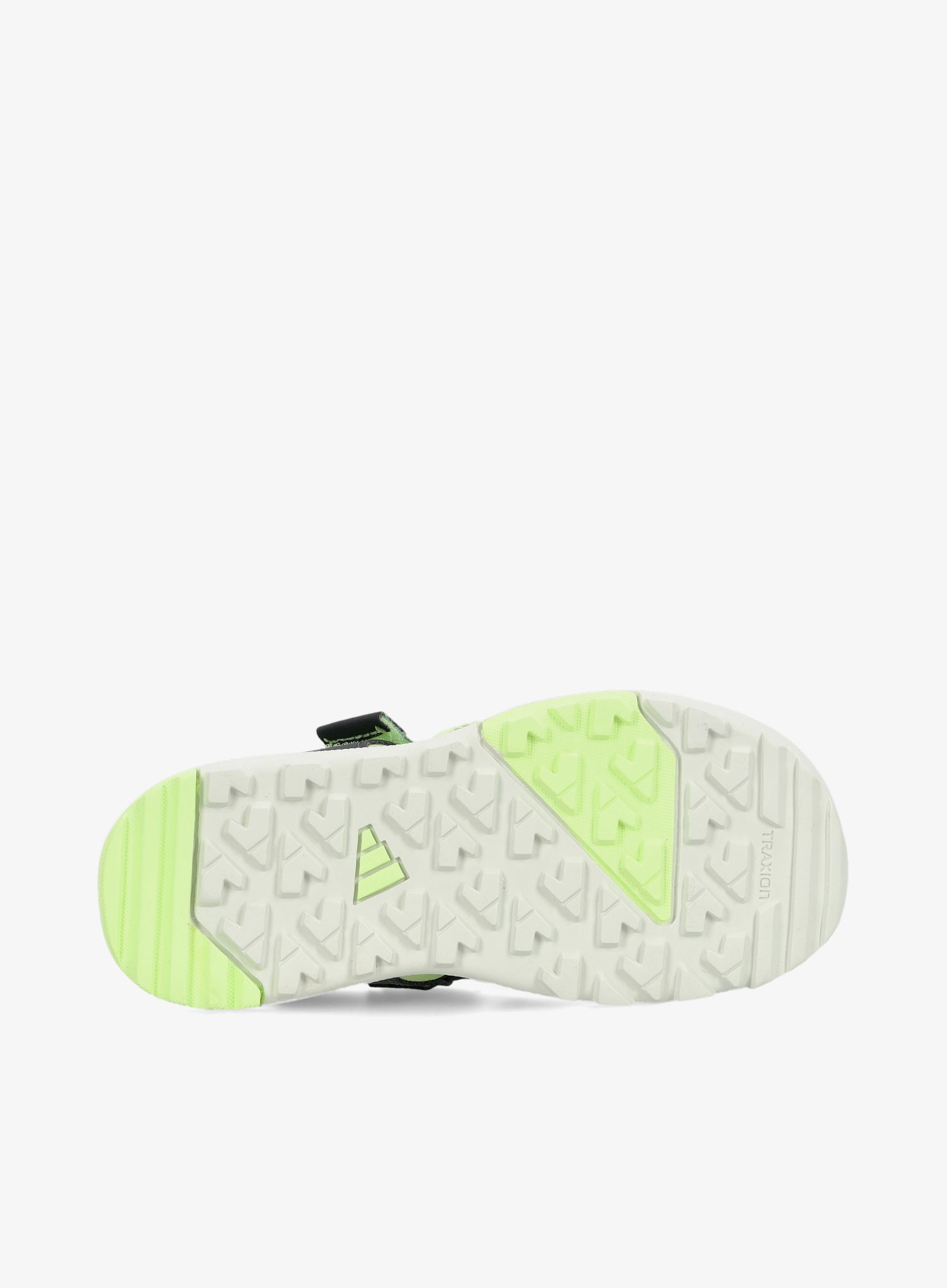 Otroški sandali adidas TERREX Captain Toey - silver green/carbon/grn spark