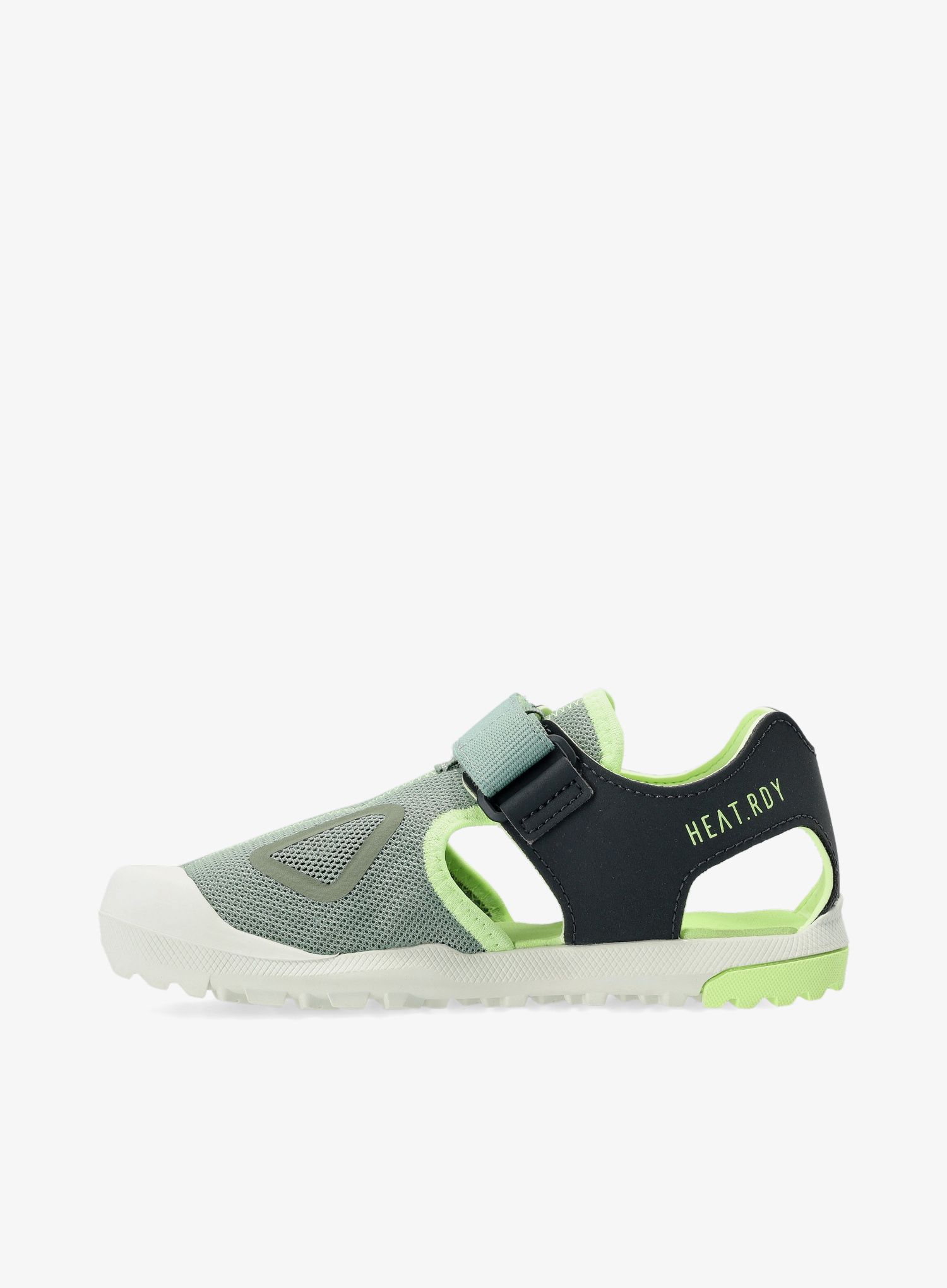 Otroški sandali adidas TERREX Captain Toey - silver green/carbon/grn spark