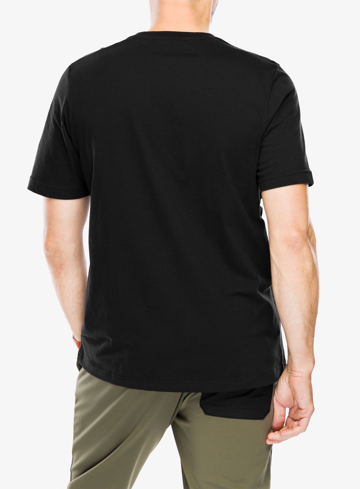 Bombažna majica adidas TERREX Classic Logo Tee - black
