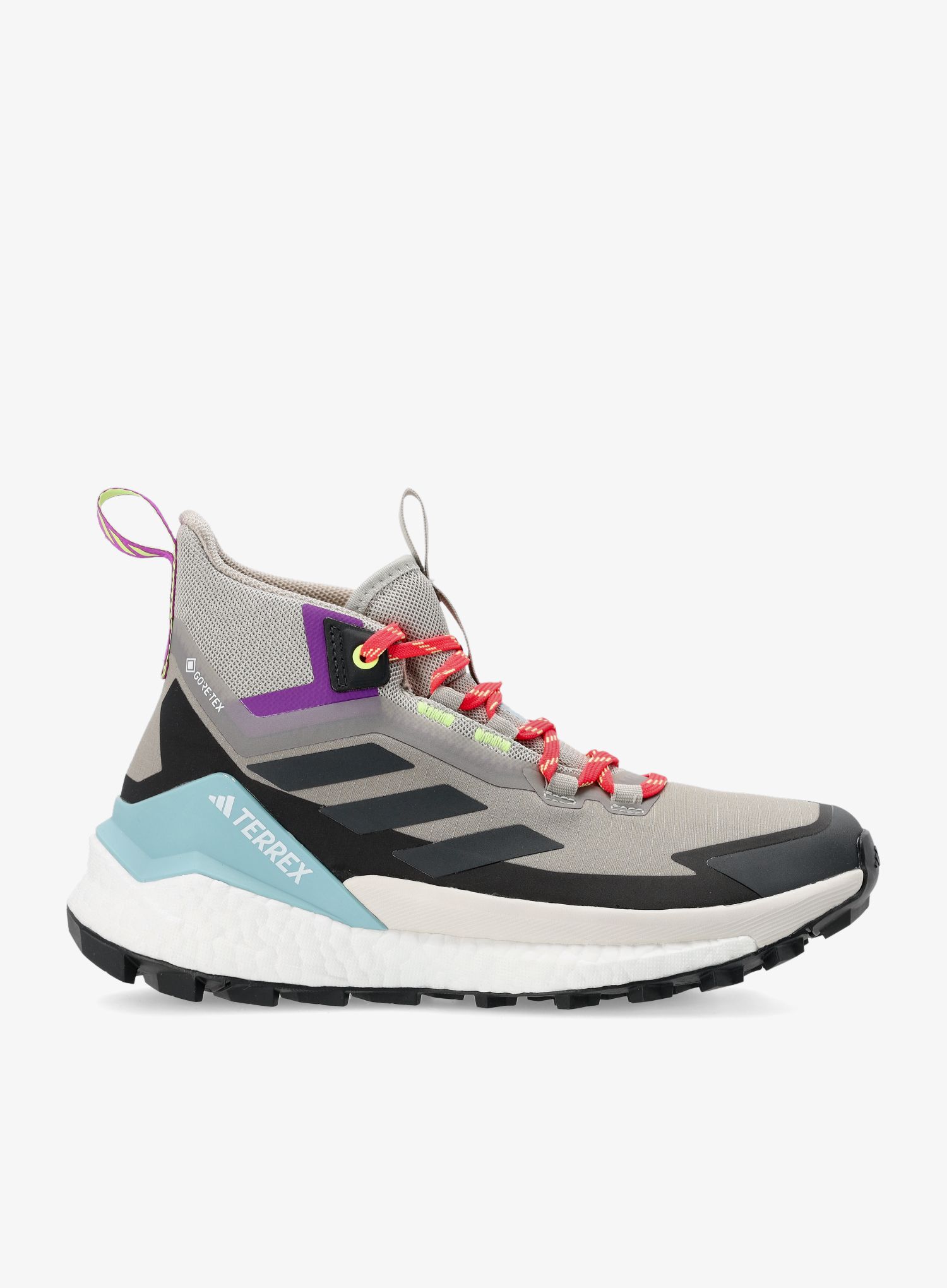 Ženski pohodniški čevlji adidas TERREX Free Hiker 2 GTX - trace cargo/carbon/act purple