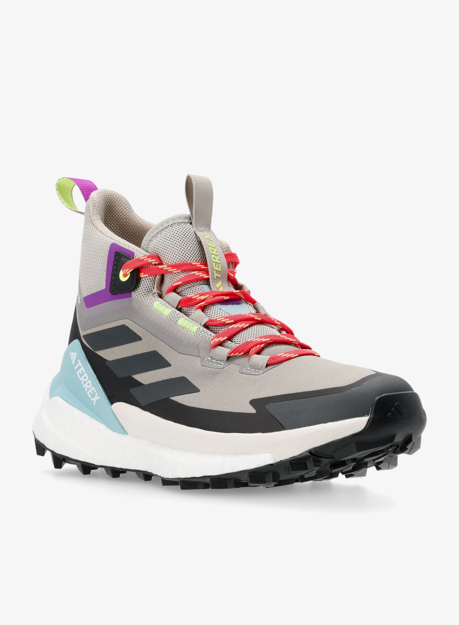 Ženski pohodniški čevlji adidas TERREX Free Hiker 2 GTX - trace cargo/carbon/act purple