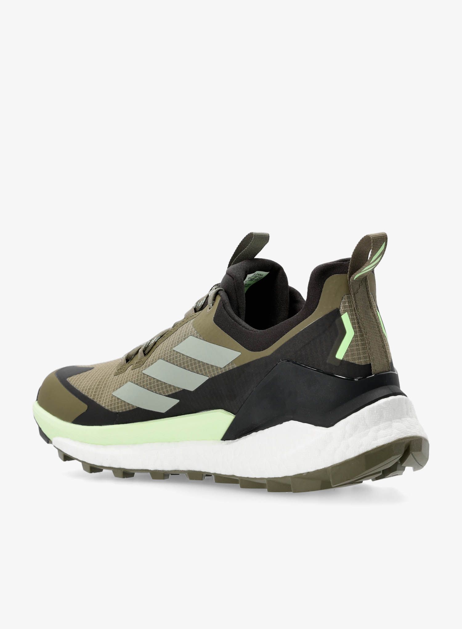 Pohodniški čevlji adidas TERREX Free Hiker 2 Low GTX - olive str/silv grn/core blk