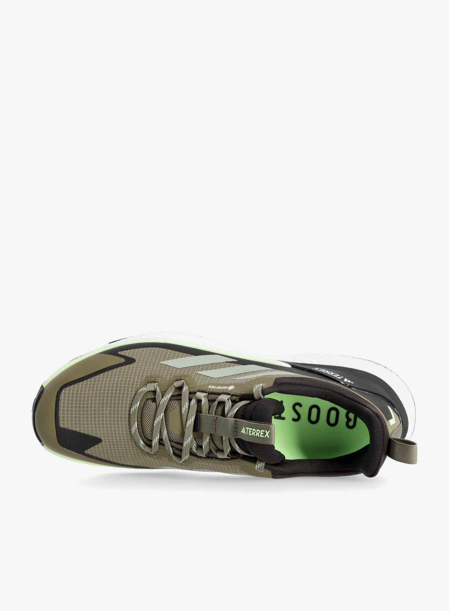 Pohodniški čevlji adidas TERREX Free Hiker 2 Low GTX - olive str/silv grn/core blk