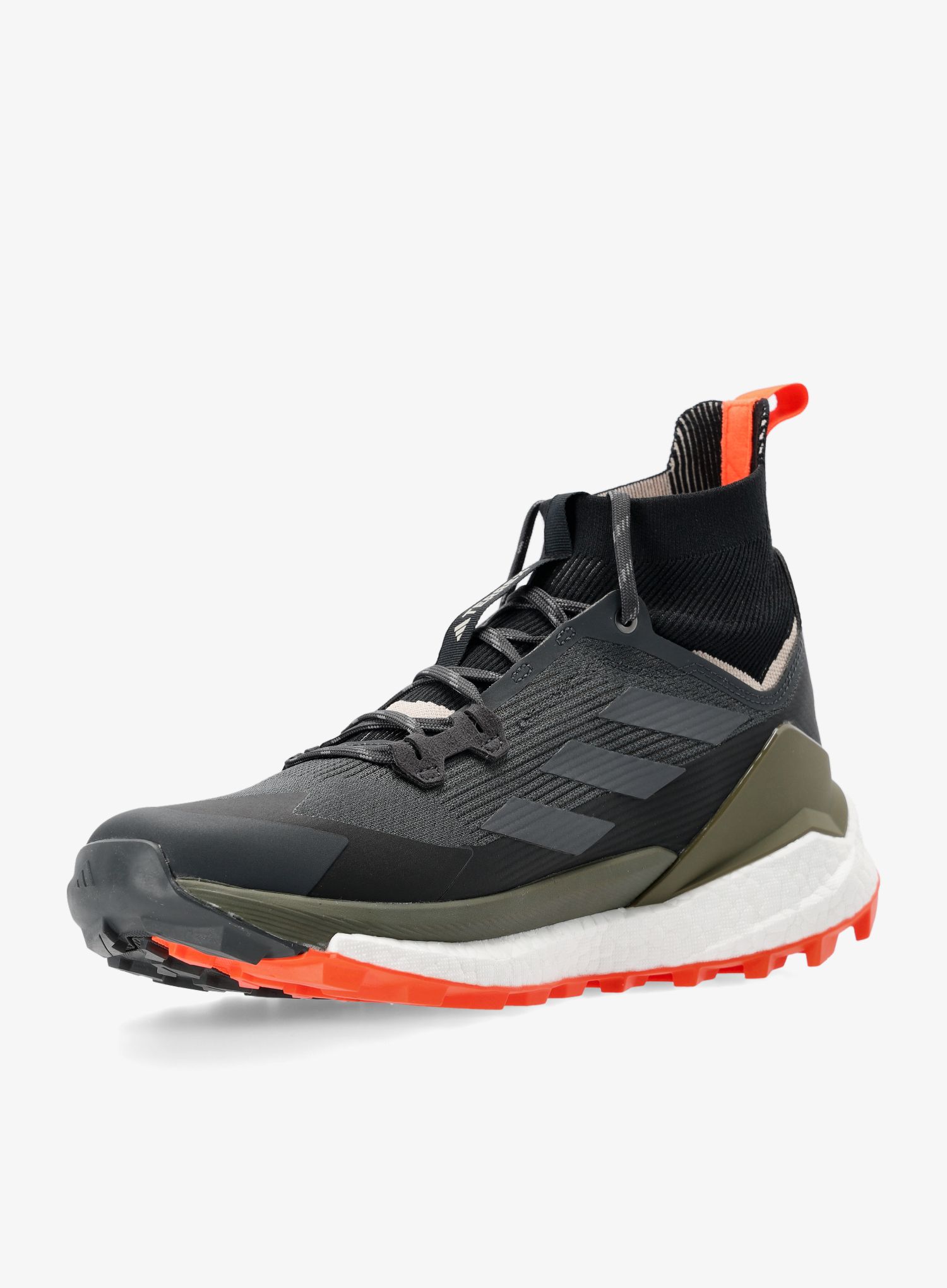 Pohodniški čevlji adidas TERREX Free Hiker 2 - carbon/grey six/core black