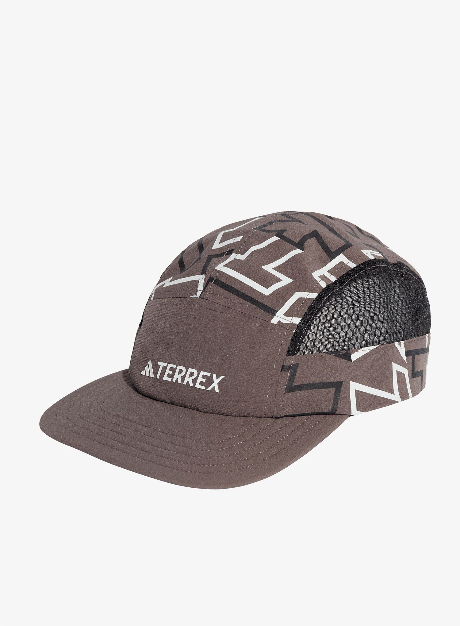 Kapa s šiltom adidas TERREX HEAT.RDY 5-Panel Graphic Cap - charcoal/white/black
