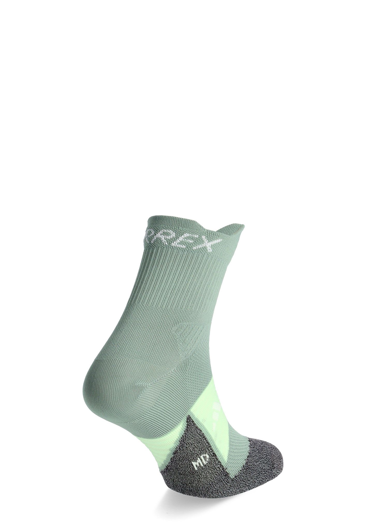 Tekaške nogavice adidas TERREX HEAT.RDY Agravic Crew - silver green