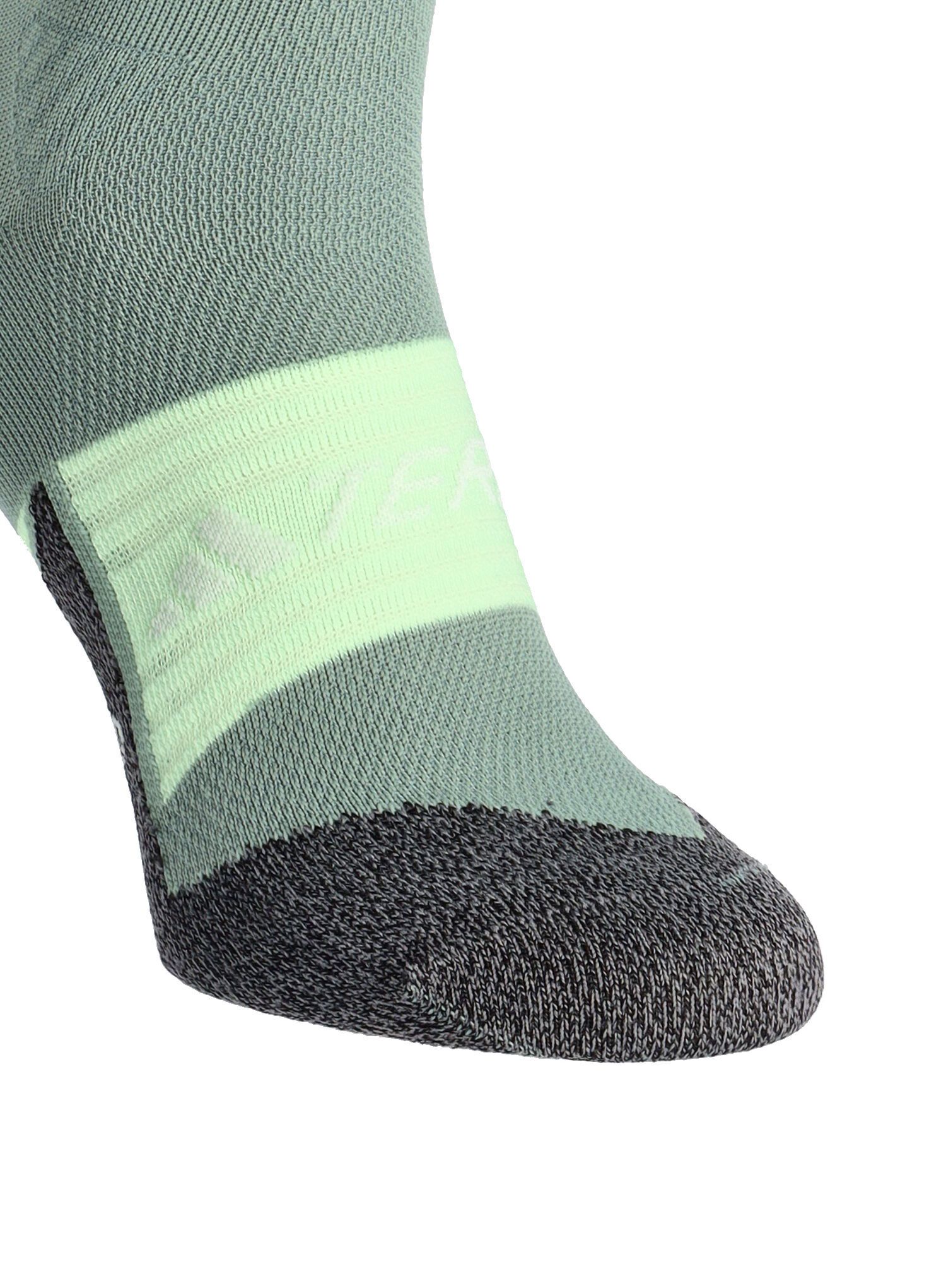Tekaške nogavice adidas TERREX HEAT.RDY Agravic Crew - silver green
