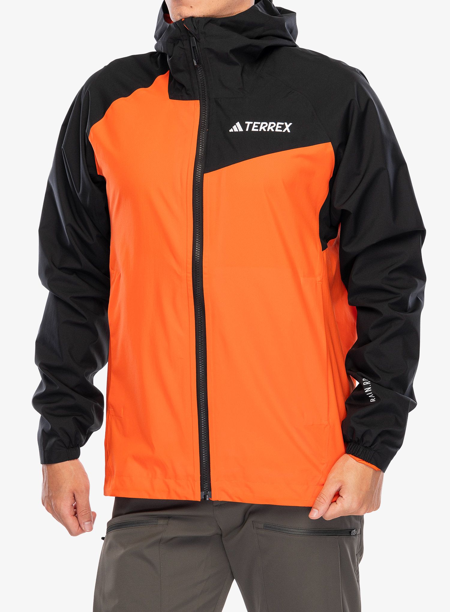 Nepremočljiva jakna adidas TERREX Multi 2L RAIN.RDY Jacket - semi impact orange/black