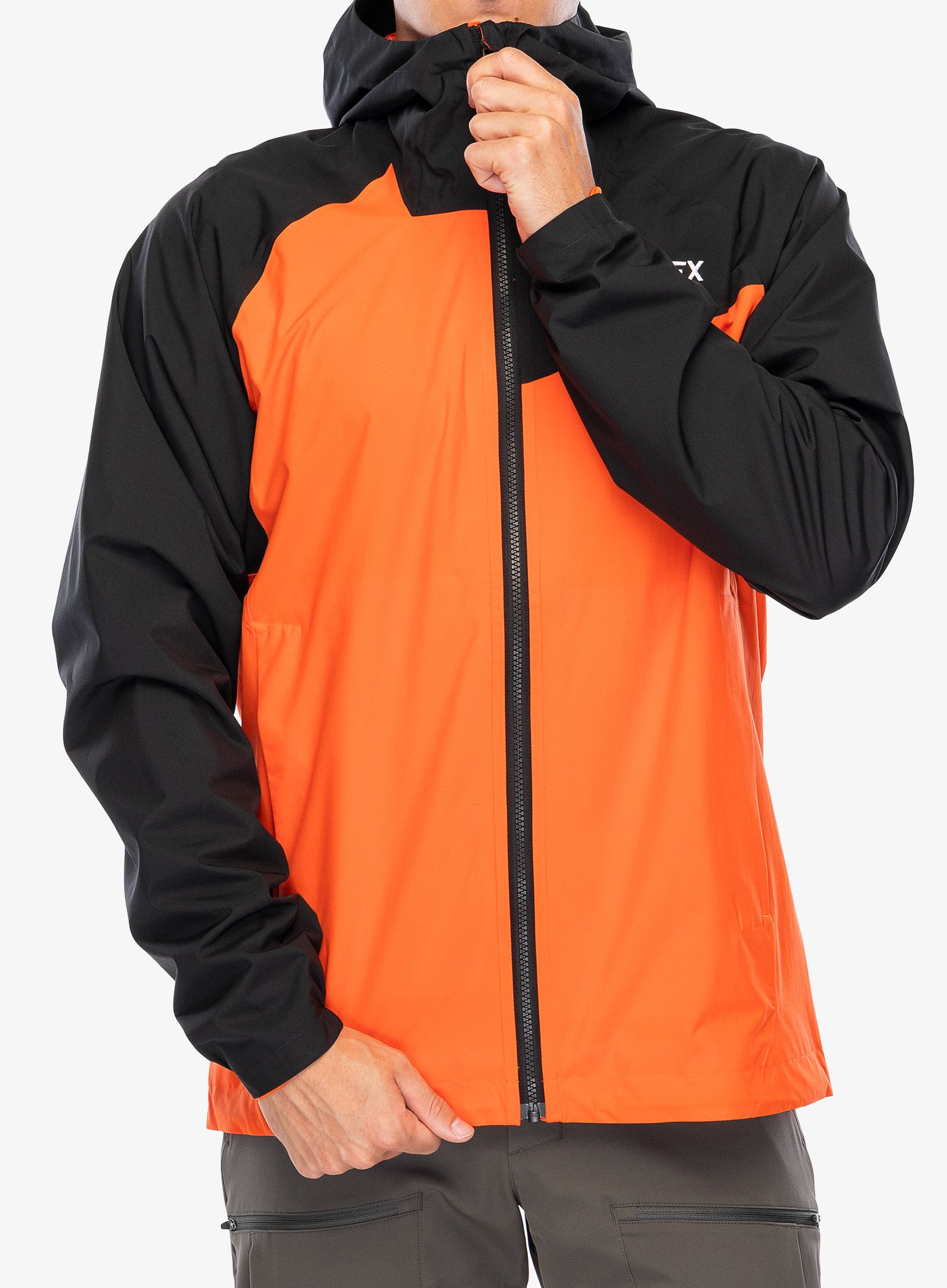 Nepremočljiva jakna adidas TERREX Multi 2L RAIN.RDY Jacket - semi impact orange/black