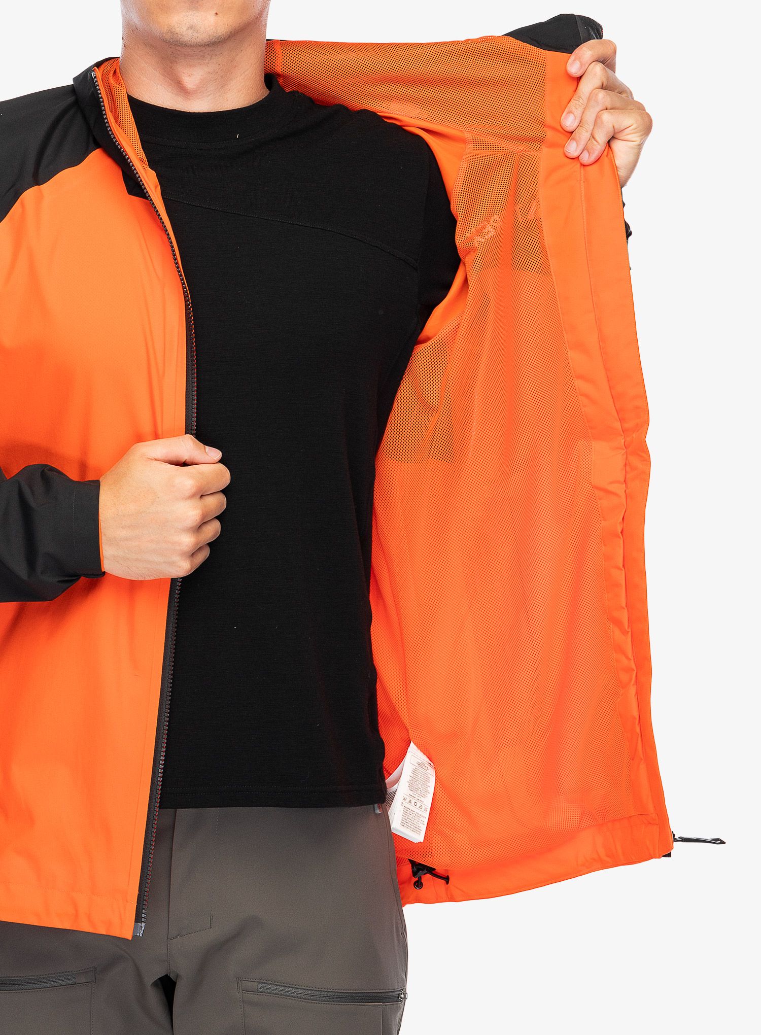 Nepremočljiva jakna adidas TERREX Multi 2L RAIN.RDY Jacket - semi impact orange/black
