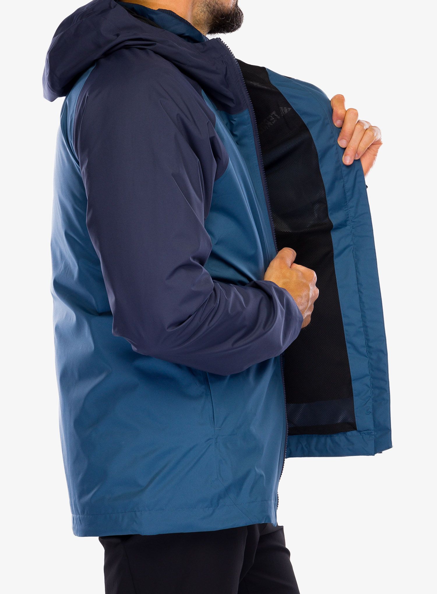 Nepremočljiva jakna adidas TERREX Multi 2L RAIN.RDY Jacket - wonder steel/shadow navy