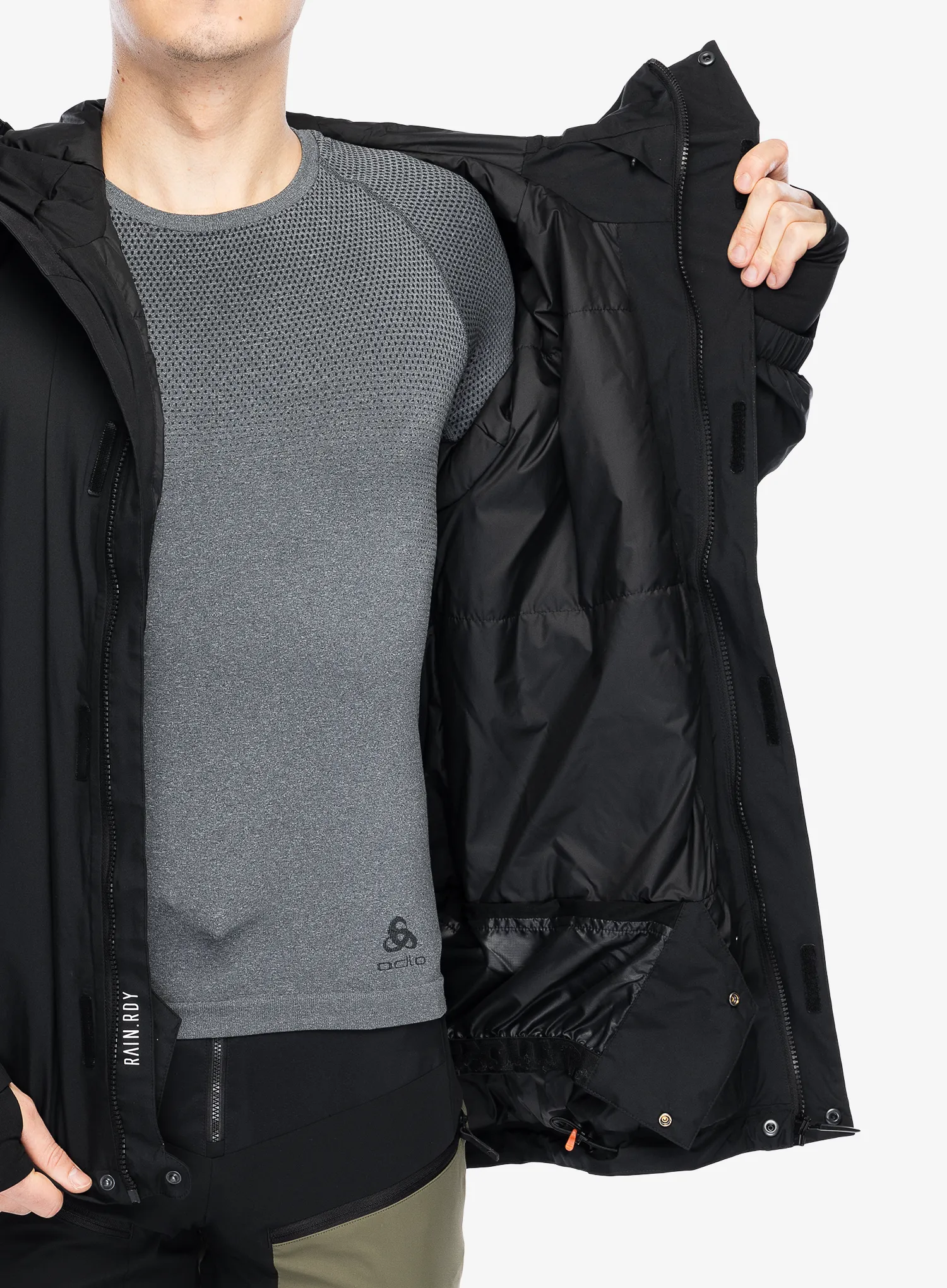 Smučarska jakna adidas TERREX Multi 2L RAIN.RDY Insulated Jacket - black