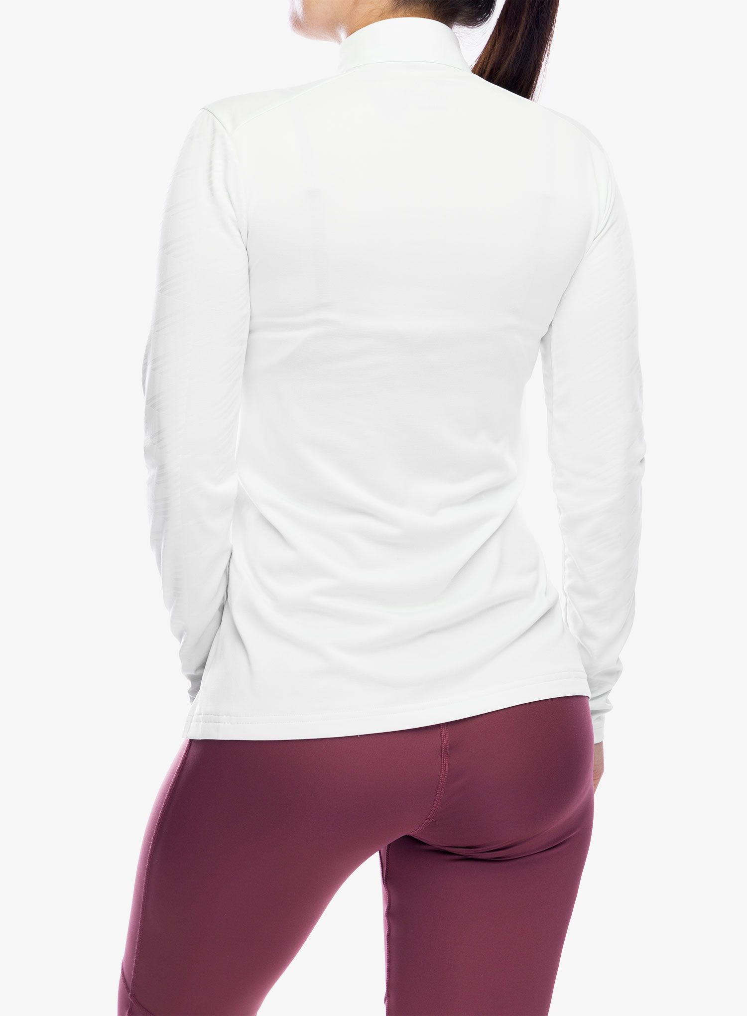 Ženska jopica adidas TERREX Multi Half-Zip LS Tee - crystal jade