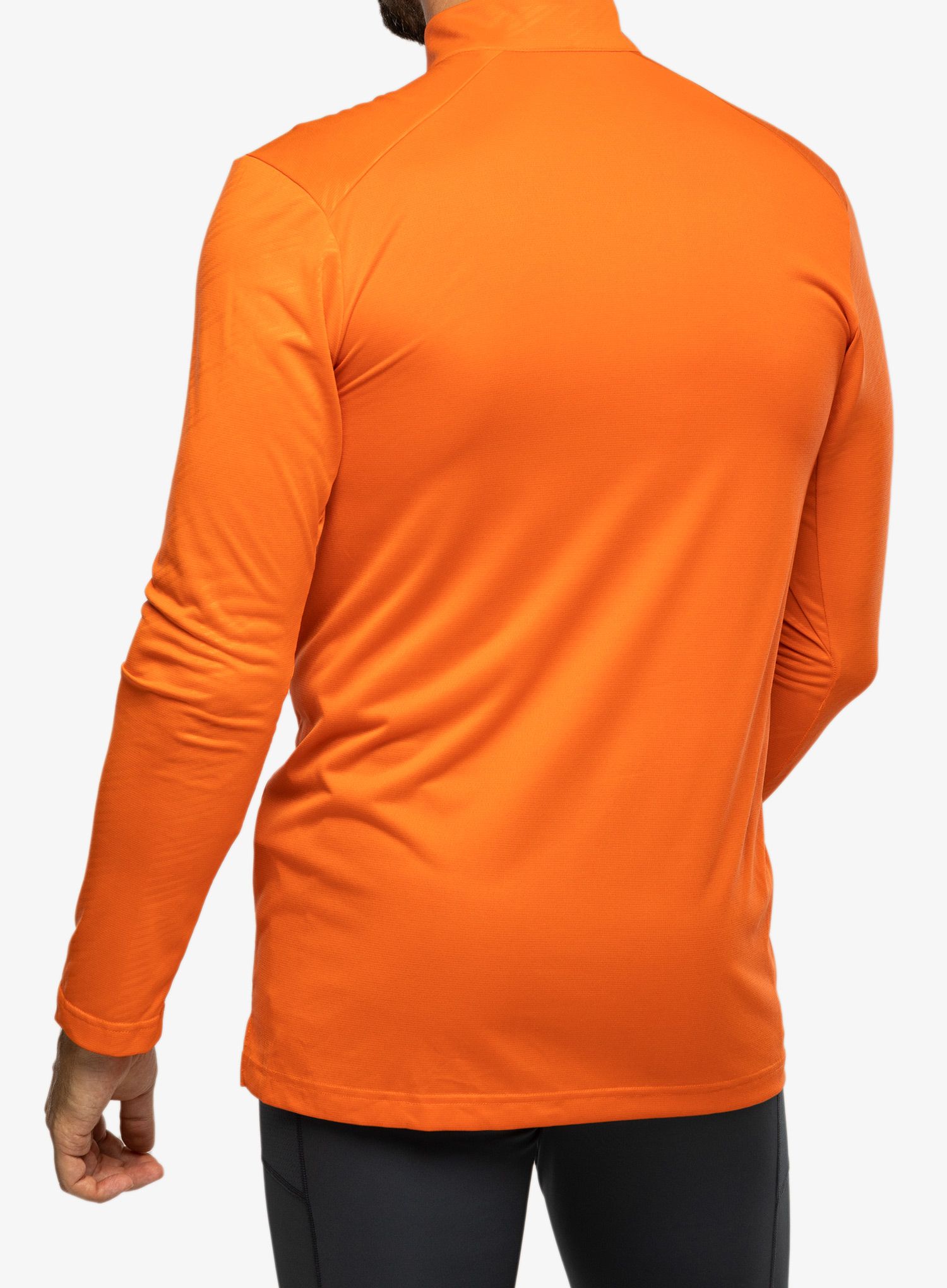 Puloverji brez kapuce adidas TERREX Multi Half-Zip LS Tee - semi impact orange