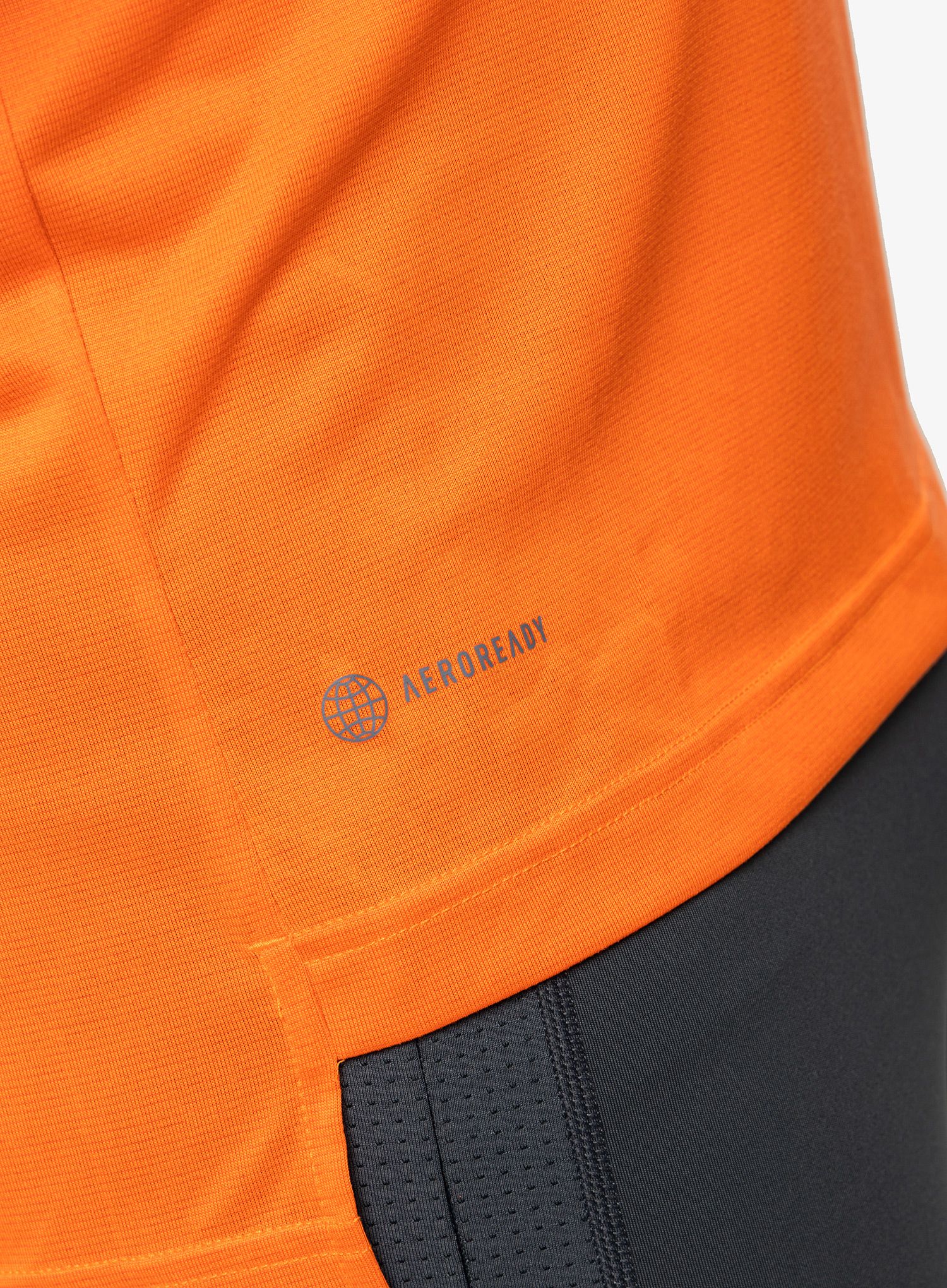 Puloverji brez kapuce adidas TERREX Multi Half-Zip LS Tee - semi impact orange
