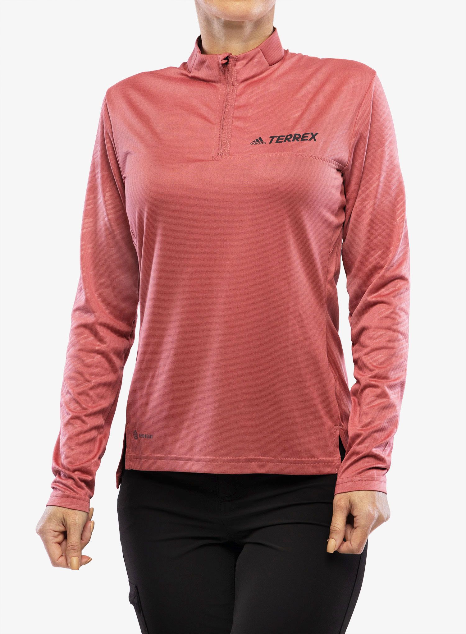 Jopica adidas TERREX Multi Half-Zip LS - wonder red