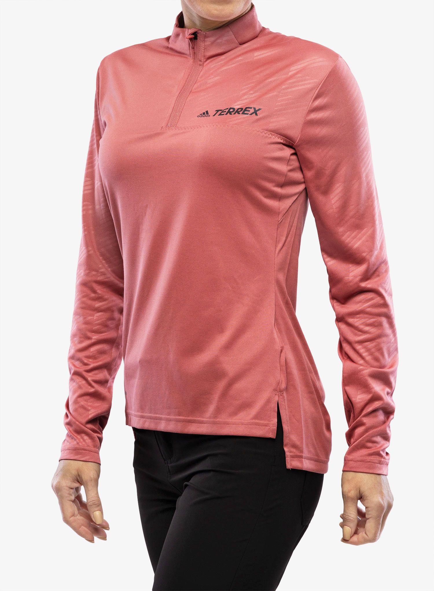Jopica adidas TERREX Multi Half-Zip LS - wonder red