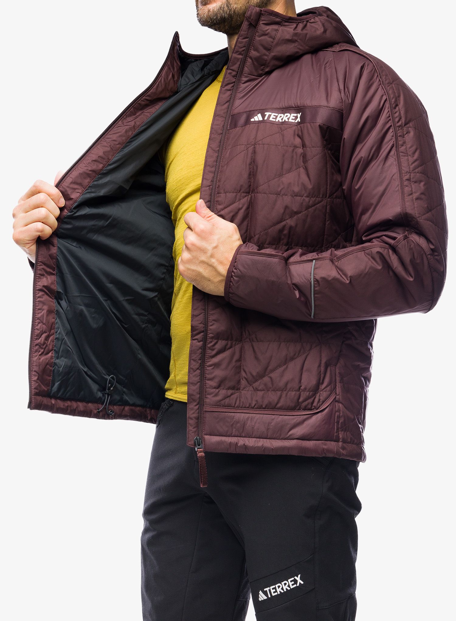 Sintetična jakna adidas TERREX Multi Insulation Hooded Jacket - shabrn