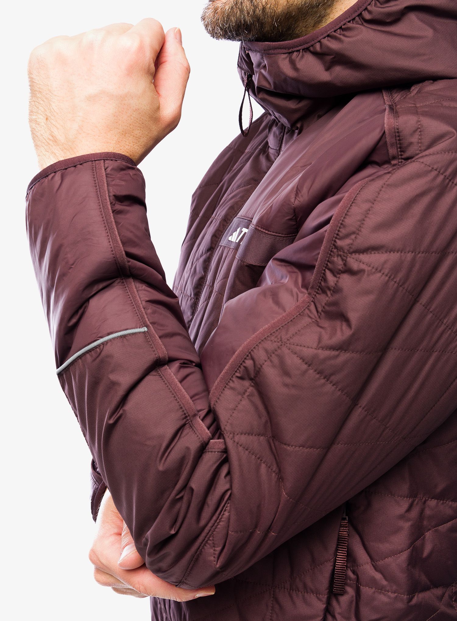 Sintetična jakna adidas TERREX Multi Insulation Hooded Jacket - shabrn