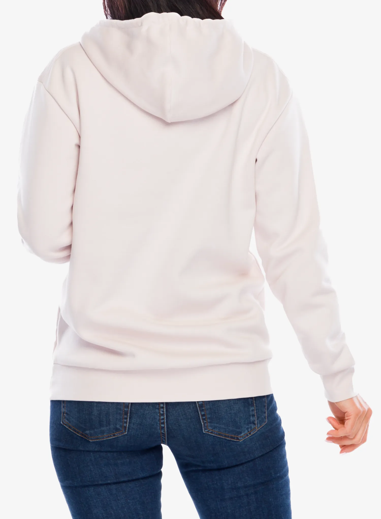 Ženska jopa s kapuco adidas TERREX Multi Large Logo Hoody - putty mauve