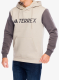 Jopica s kapuco adidas TERREX Multi Large Logo Hoody - wonder beige/charcoal