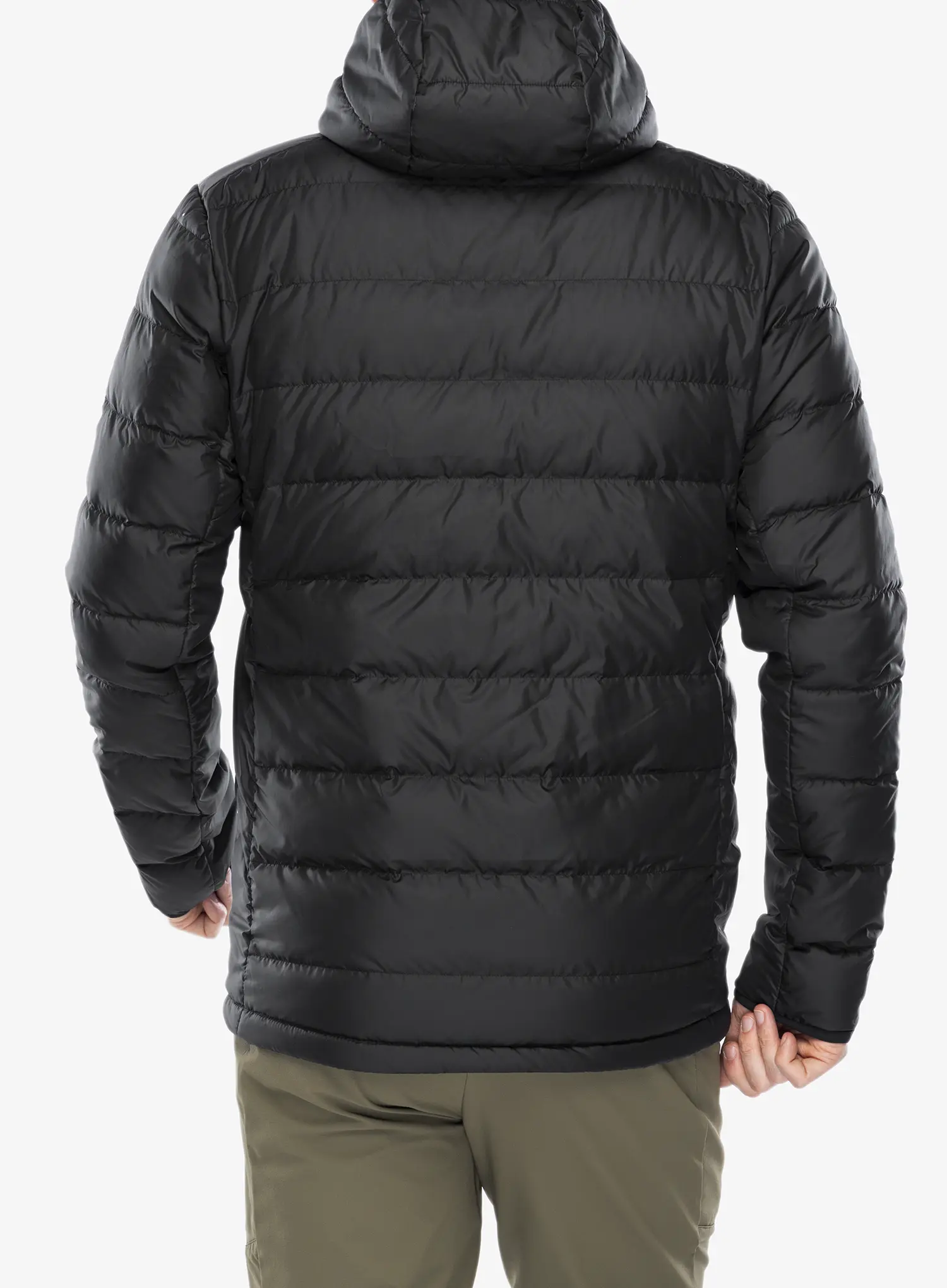 Puhovka adidas TERREX Multi Light Down Hooded Jacket - black