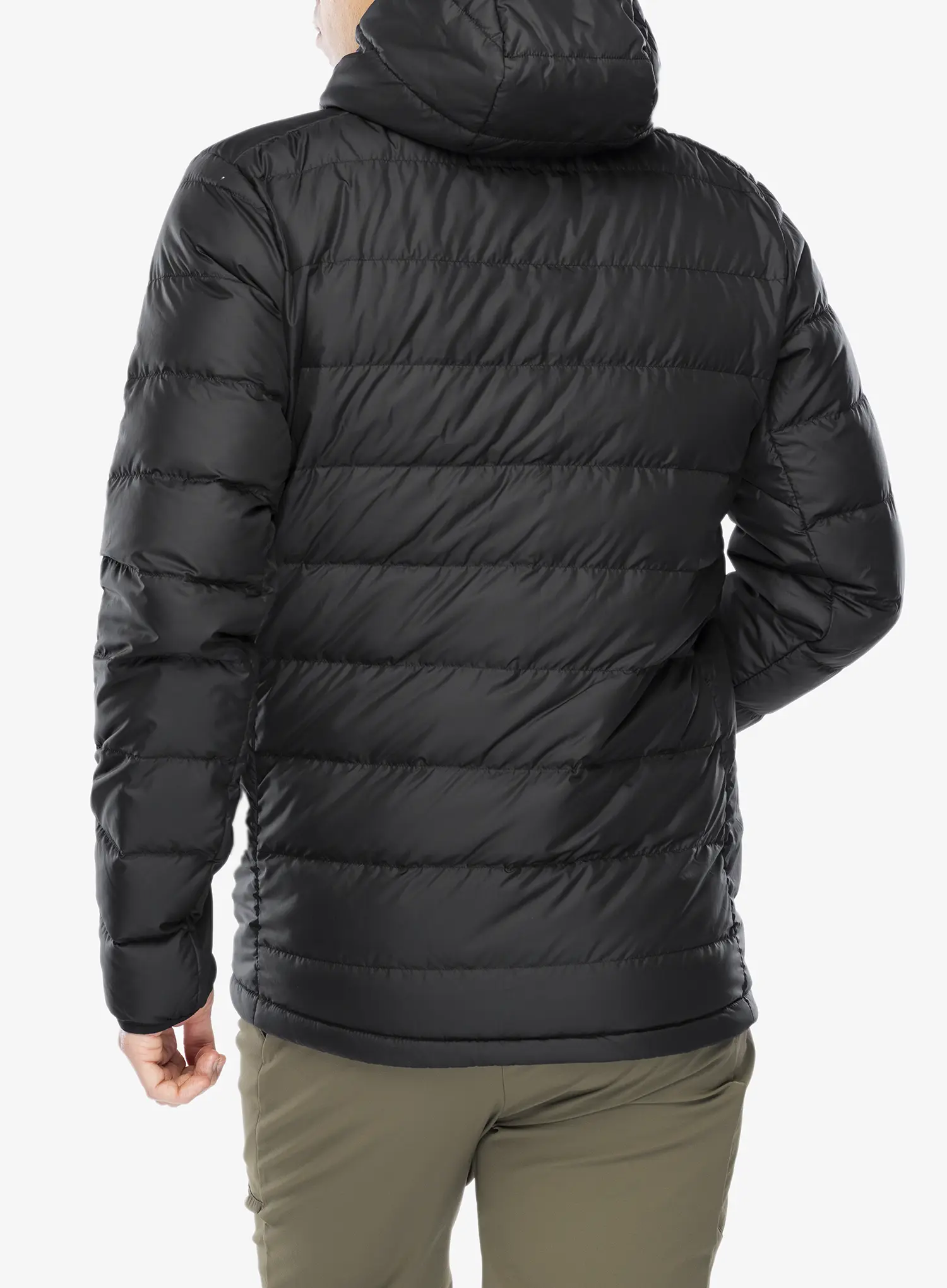 Puhovka adidas TERREX Multi Light Down Hooded Jacket - black