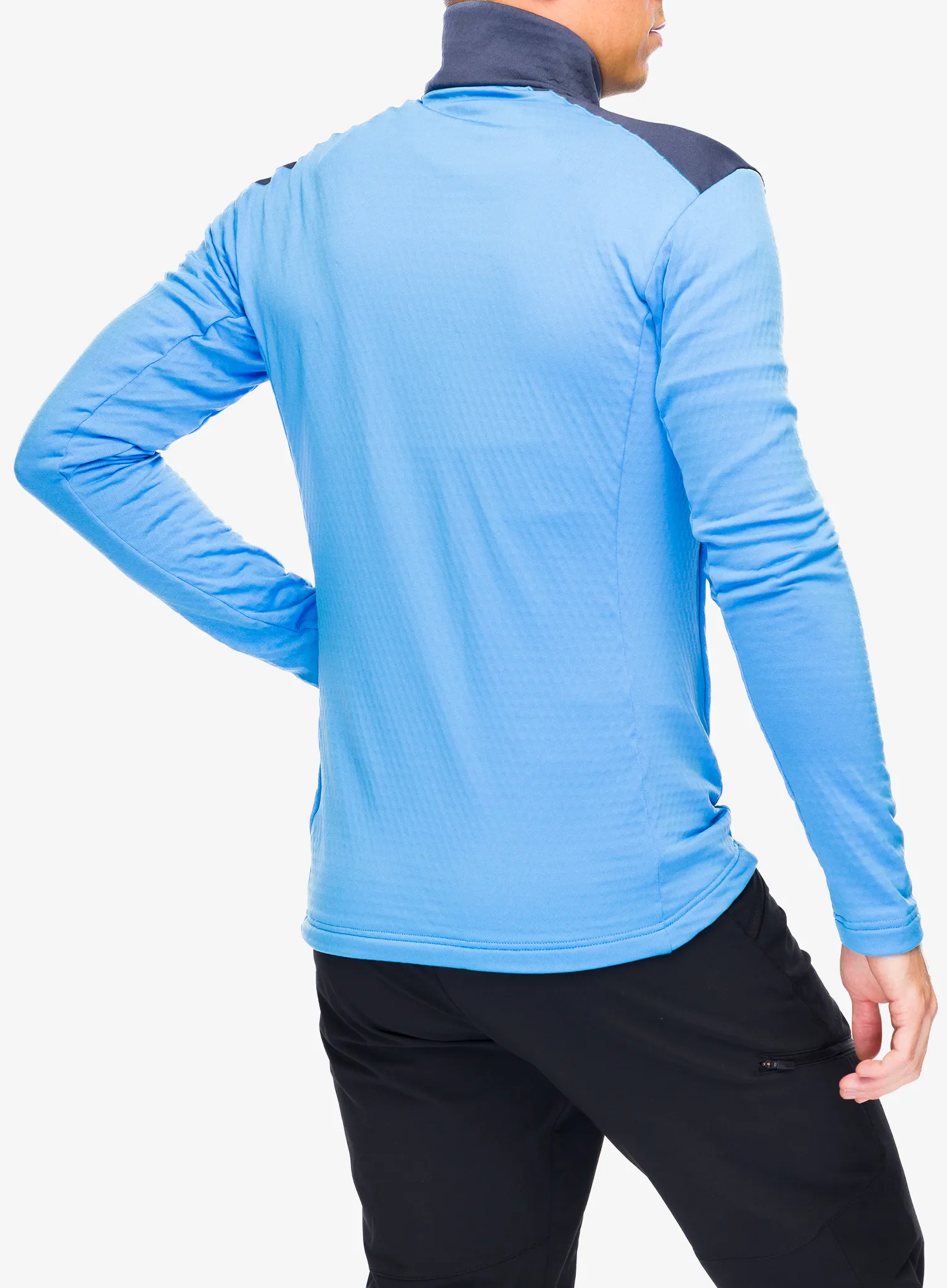 Puloverji brez kapuce adidas TERREX Multi Light Fleece Full Zip Jacket - pulse blue/shadow navy
