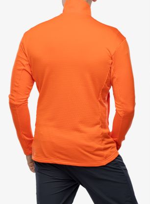 Flis adidas TERREX Multi Light Fleece Full Zip Jacket - semi impact orange