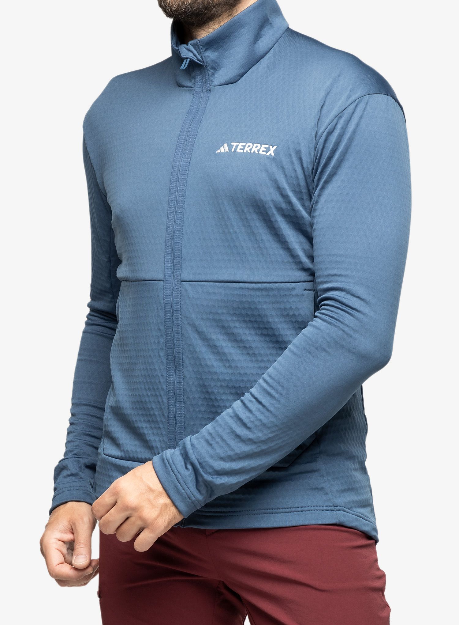 Jopica na zadrgo adidas TERREX Multi Light Fleece Full Zip Jacket - wonste