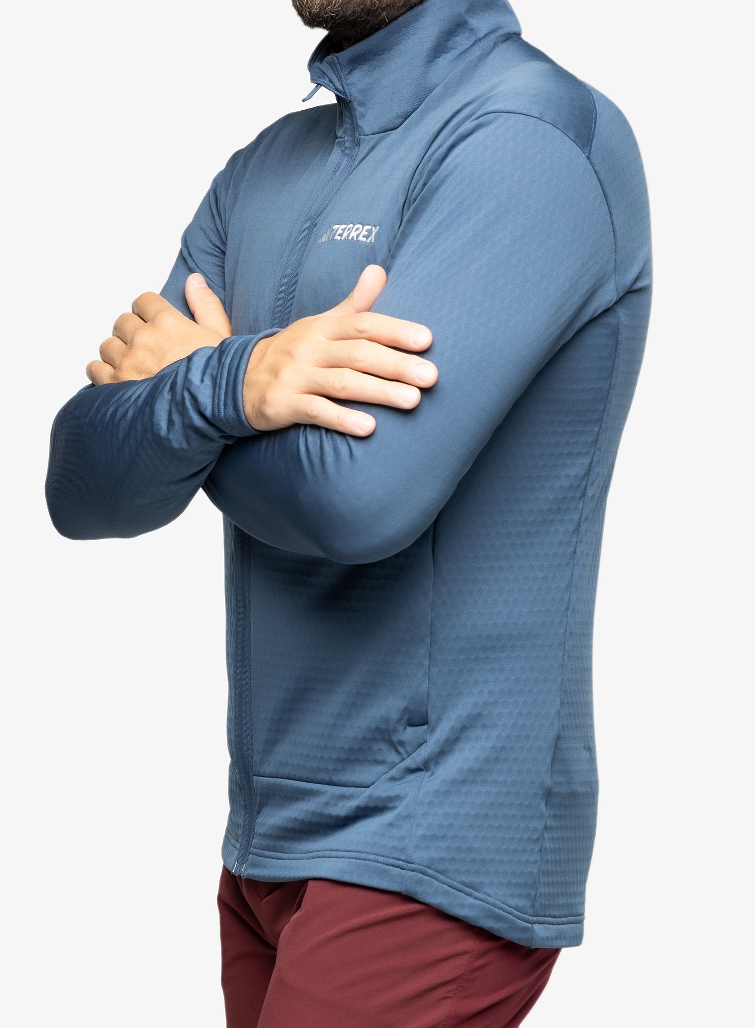 Jopica na zadrgo adidas TERREX Multi Light Fleece Full Zip Jacket - wonste