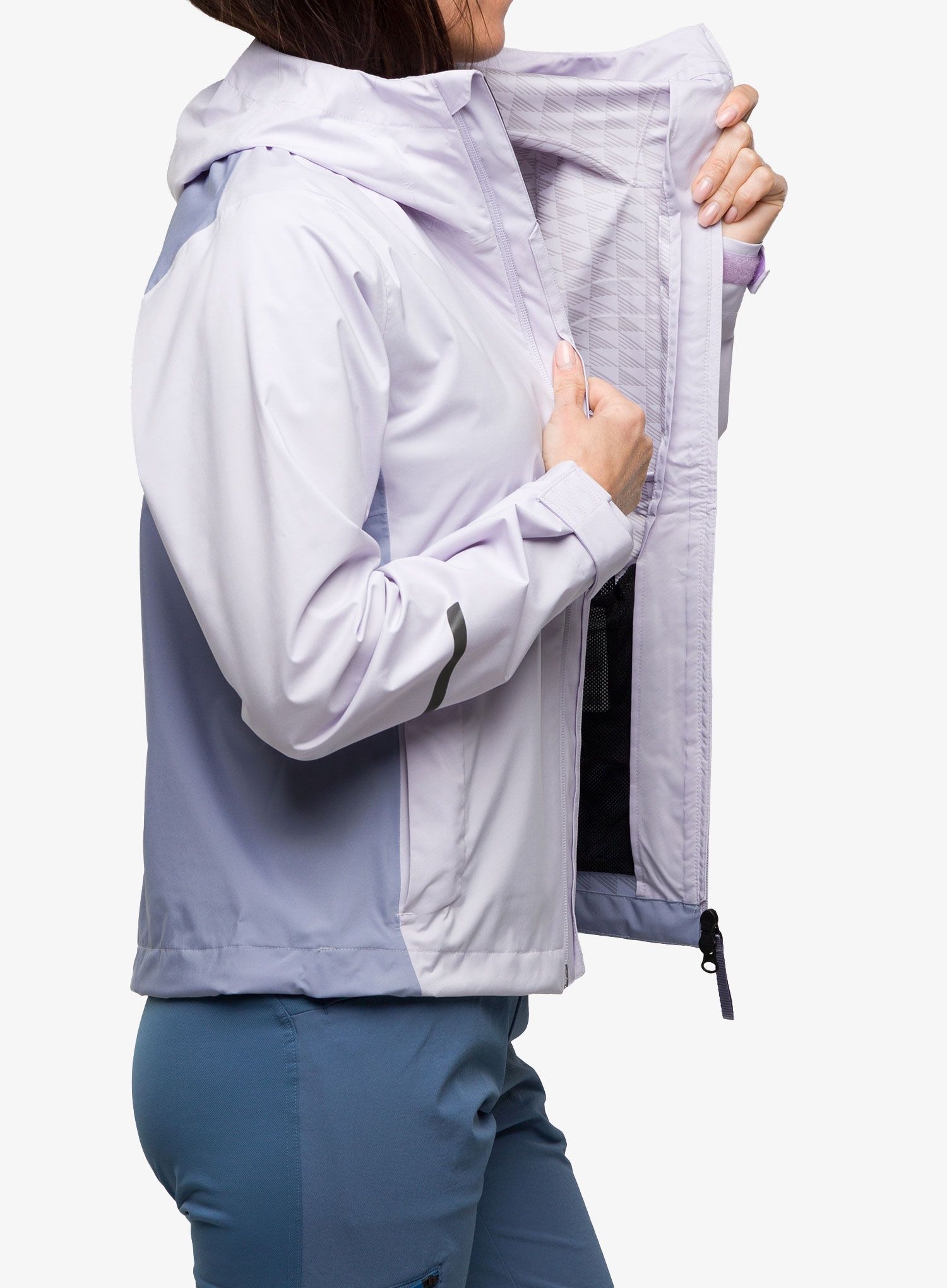 Ženska hardshell jakna adidas TERREX Multi RAIN.RDY 2.5L Jacket - silver dawn