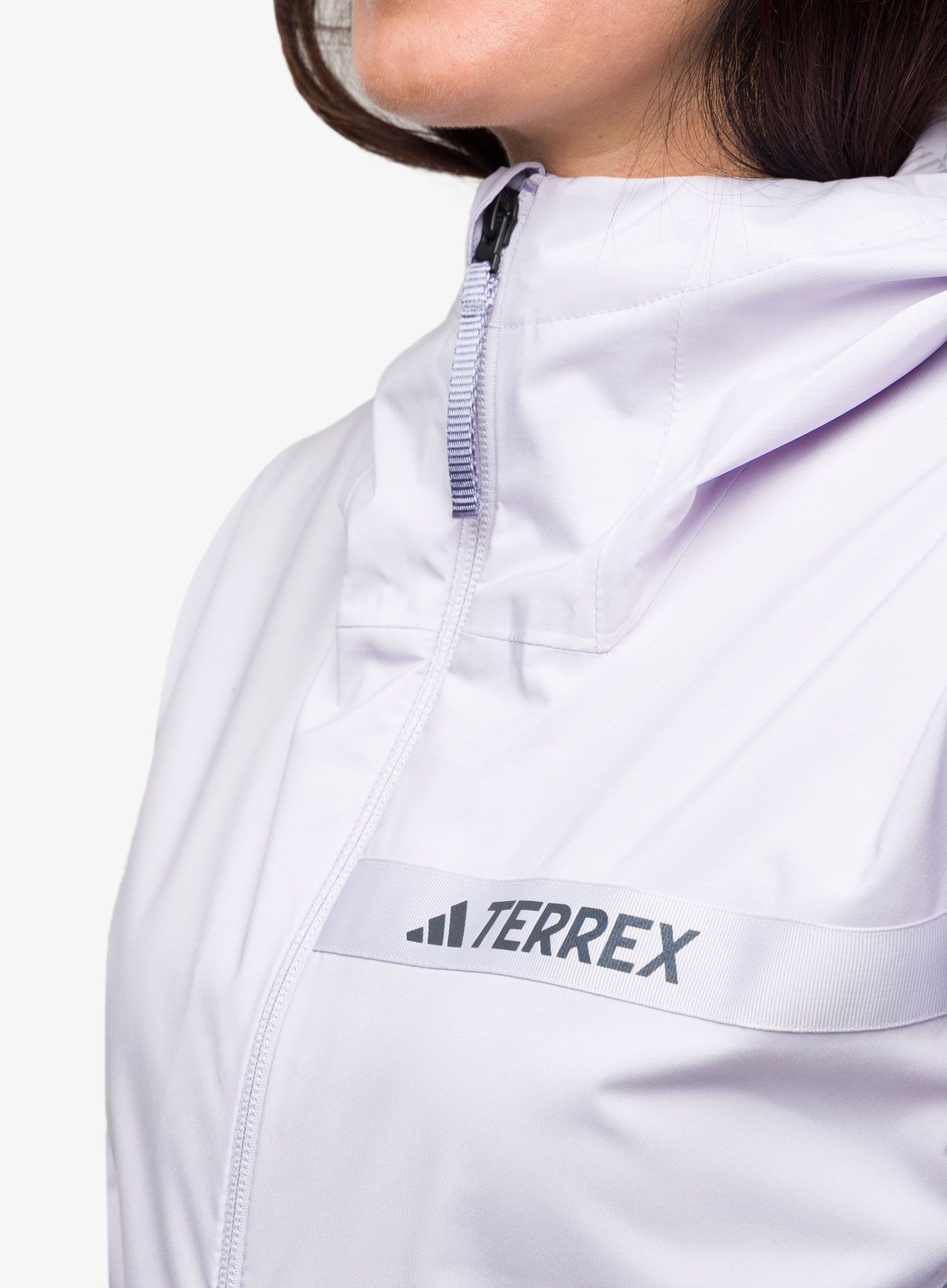 Ženska hardshell jakna adidas TERREX Multi RAIN.RDY 2.5L Jacket - silver dawn