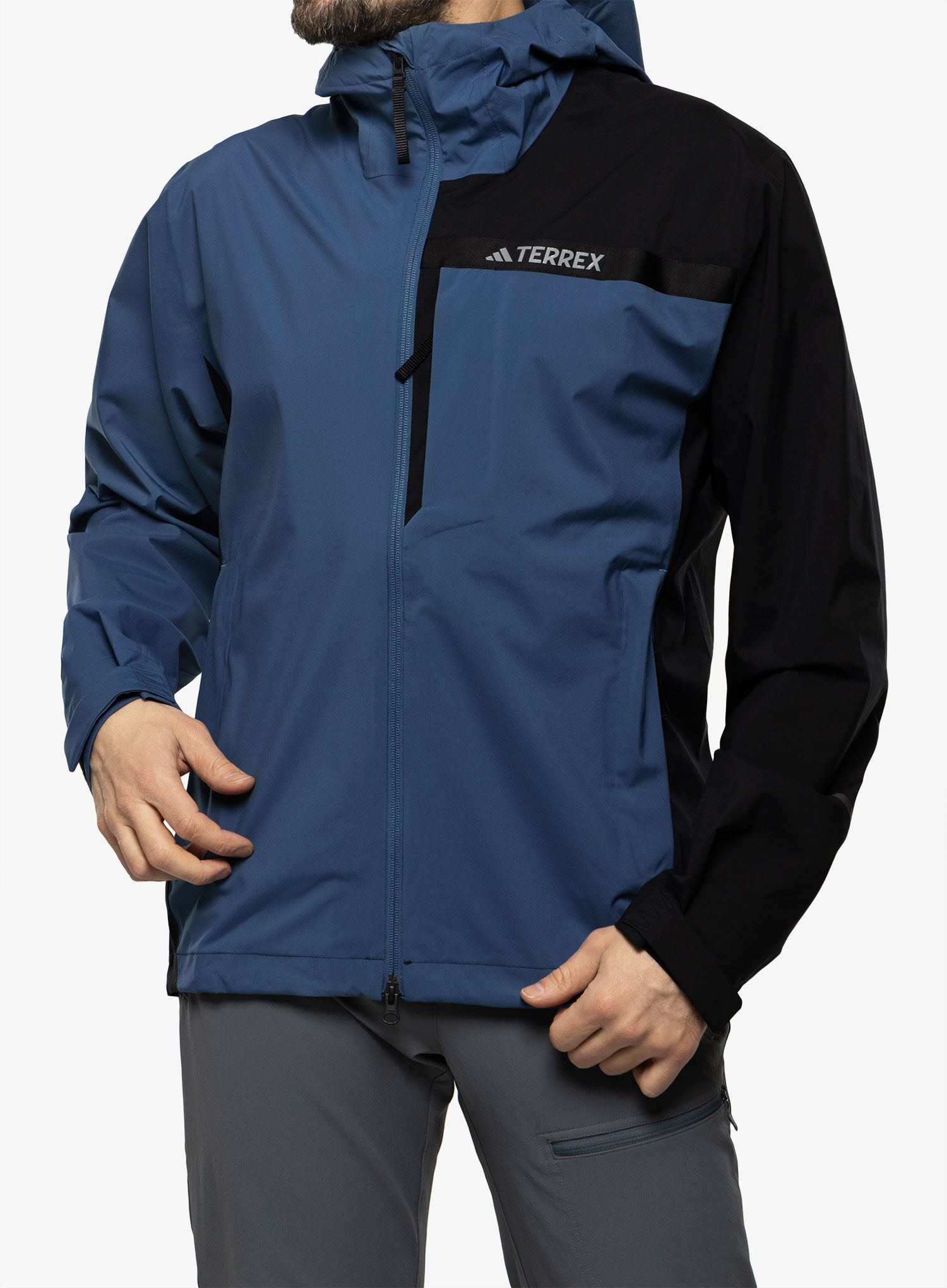 Moška jakna adidas TERREX Multi RAIN.RDY 2.5L Jacket - wonder steel