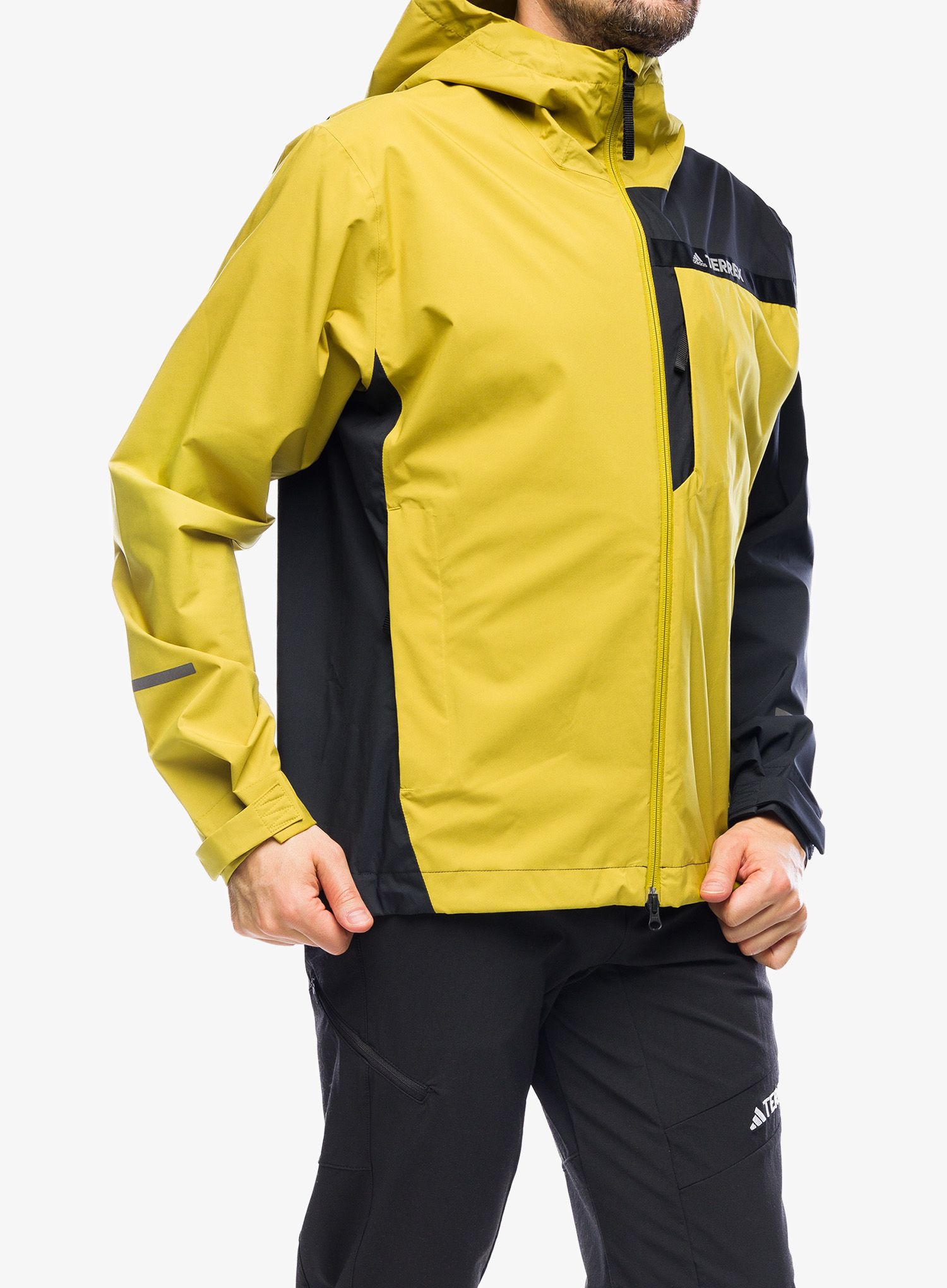 Nepremočljiva jakna adidas TERREX Multi Rain.RDY - pulse olive