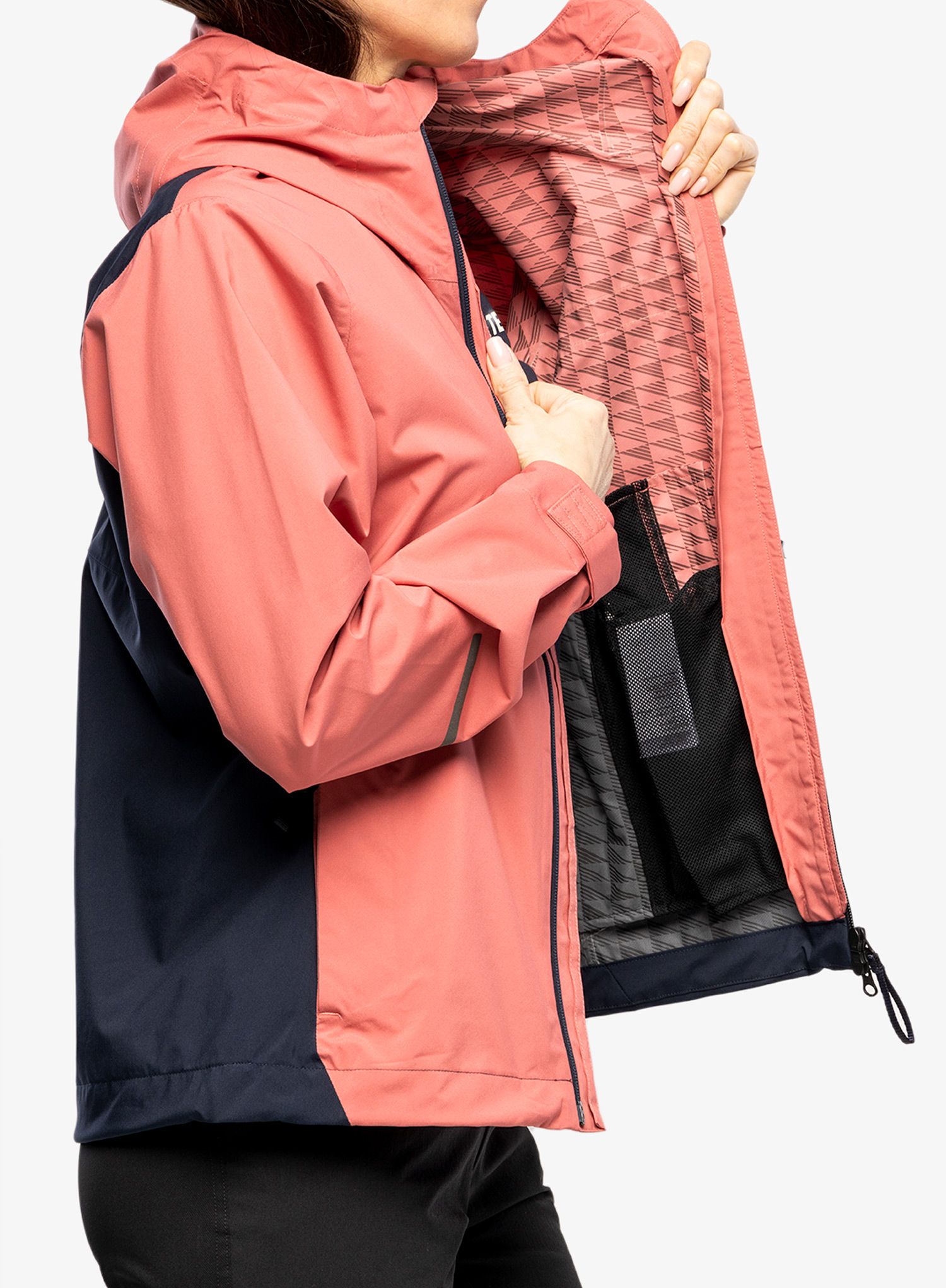 Ženska nepremočljiva jakna adidas TERREX Multi Rain.RDY - wonder red