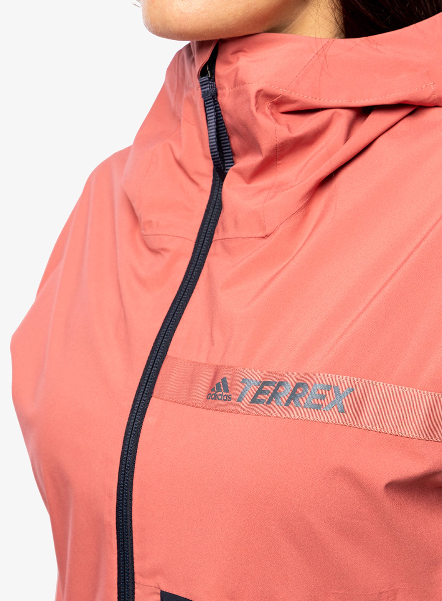 Ženska nepremočljiva jakna adidas TERREX Multi Rain.RDY - wonder red
