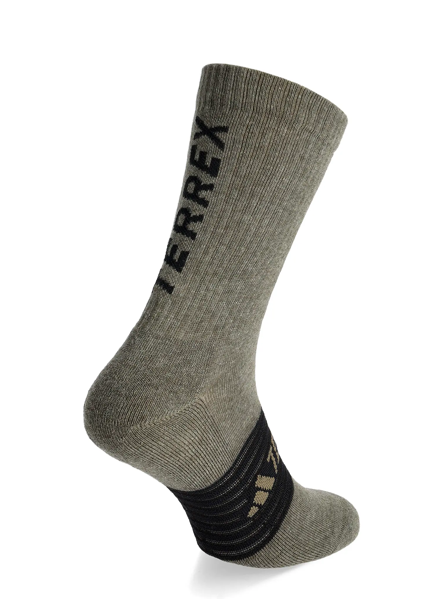 Pohodniške nogavice adidas TERREX Multi Socks 2 Pack - white/olive strata