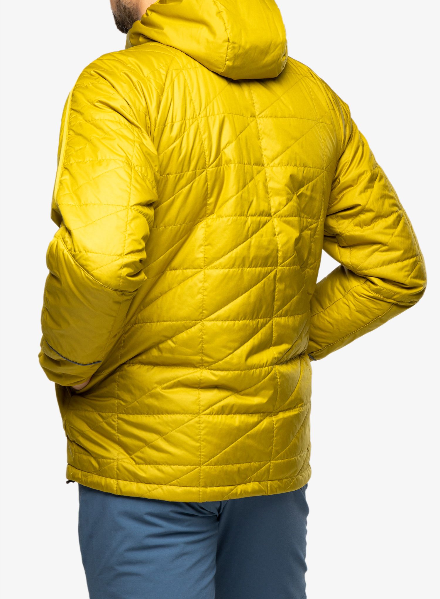 Sintetična jakna adidas TERREX Multi Synthetic Insulated Hooded Jkt - pulse olive